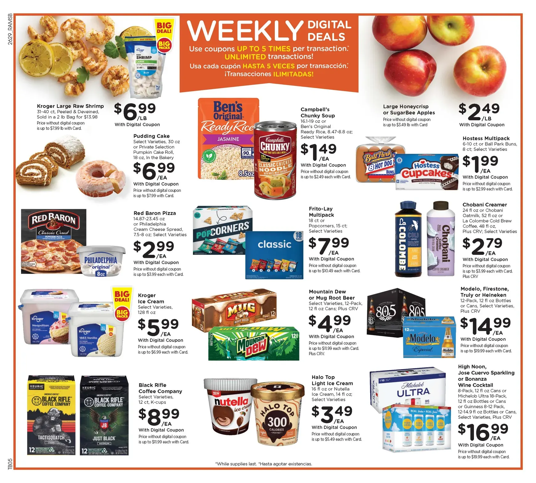 Weekly promotion Current Ralphs leaflet valid from Wednesday 08/19/2026 to Tuesday 08/25/2026 spanning from August 19 to August 25 2026 - Page 3 for Catalogue 365