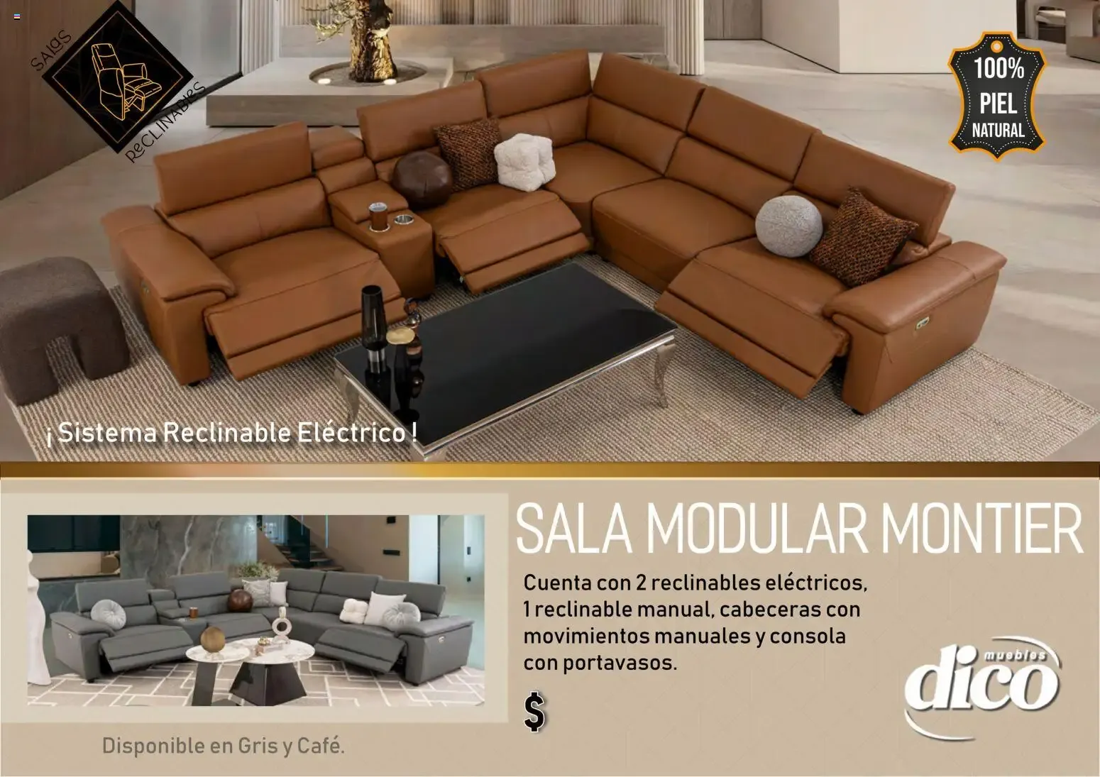 Catálogo de Muebles Dico catálogo Salas reclinables (27/03/2026 - 31/08/2026) - catálogo en línea 27 de marzo al 31 de agosto 2026 - Pagina 15