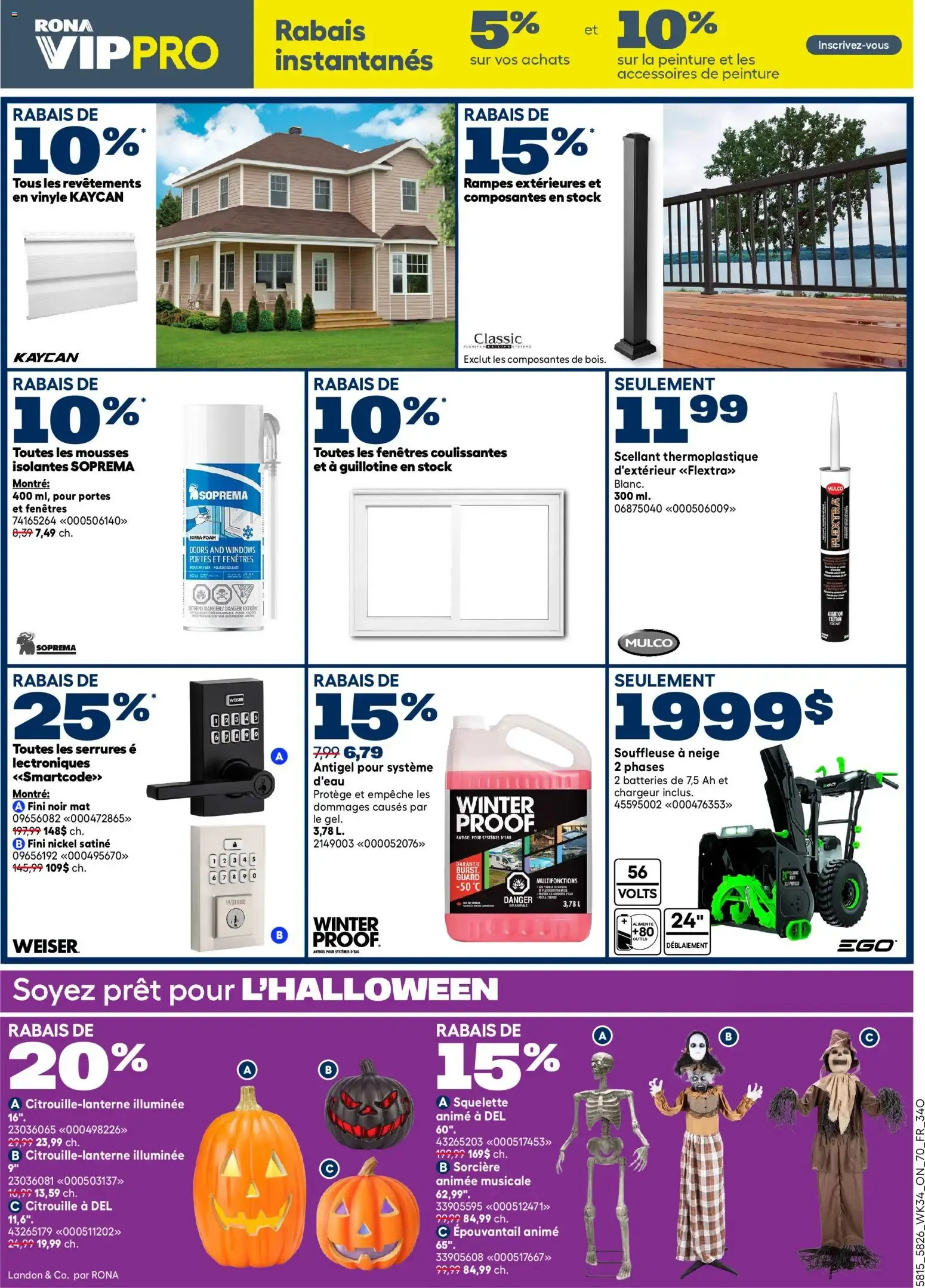 Rona circulaire from Sep 17, 2026 > weekly specials & deals from September 17 to September 30 2026 - flyer page 2