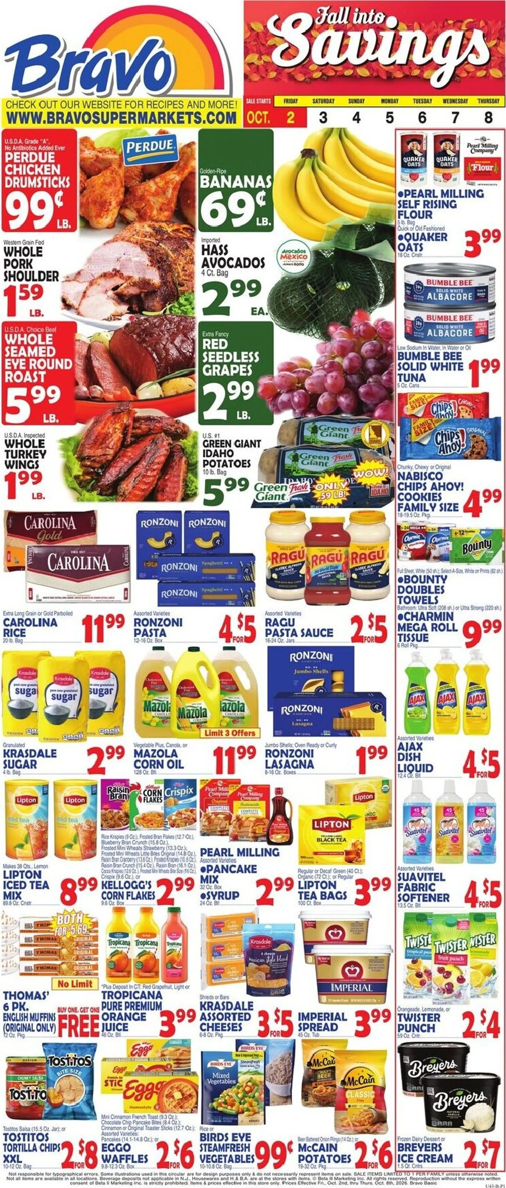 Bravo Fall into Savings