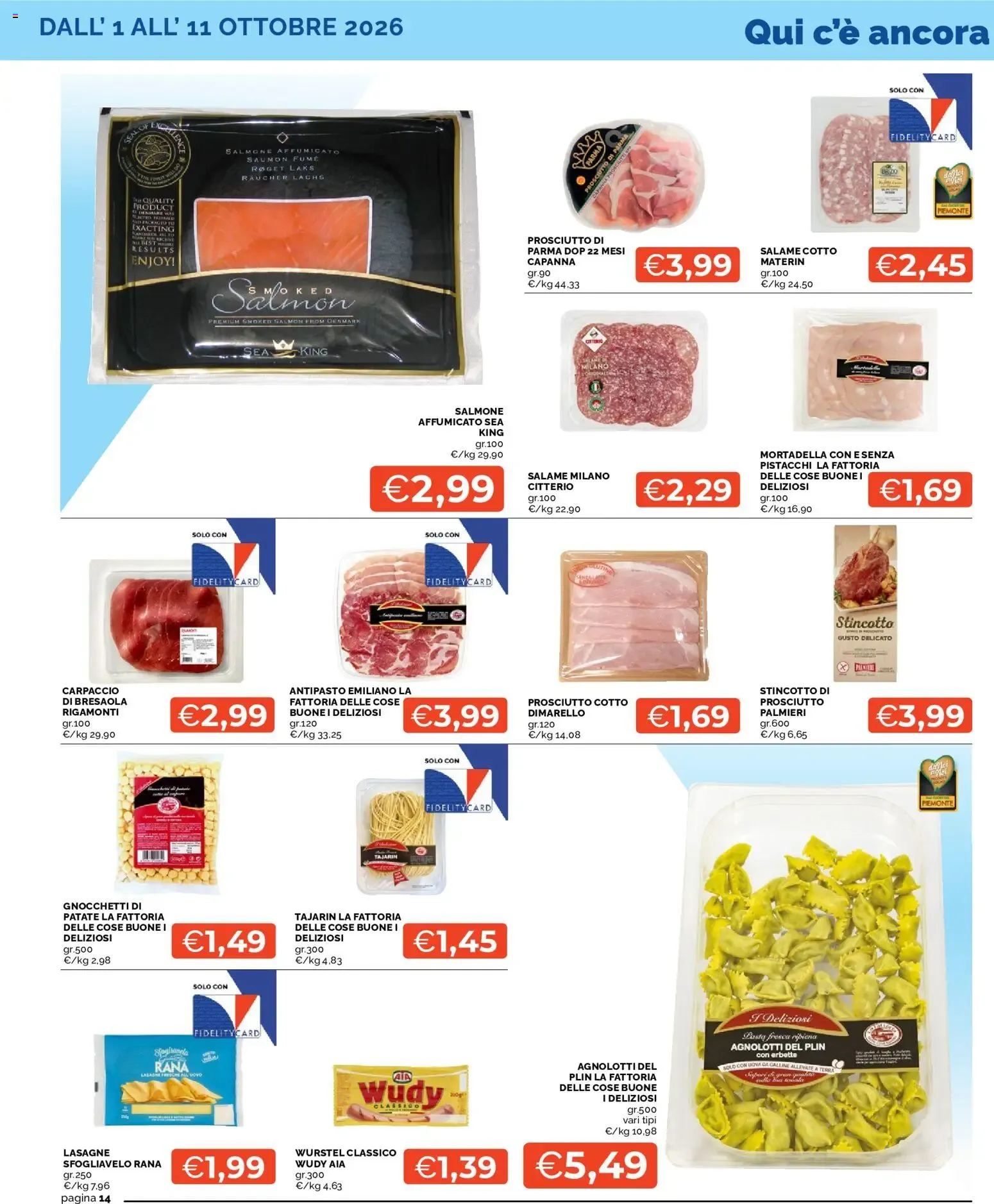 Mercatò volantino dal 01/10/2026 - online Offerte da 1 ottobre a 10 ottobre di 2026 - Pagina del volantino 14