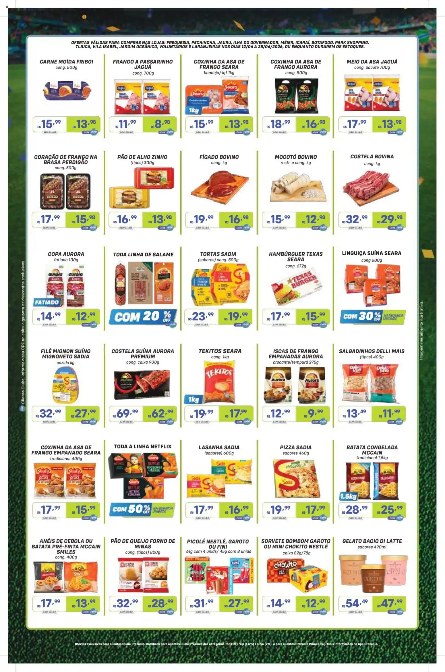 Encarte de Prezunic ofertas Copa de 12/06/2026 | Promoções Online 12 de junho até 25 de junho 2026 - Pagina 3
