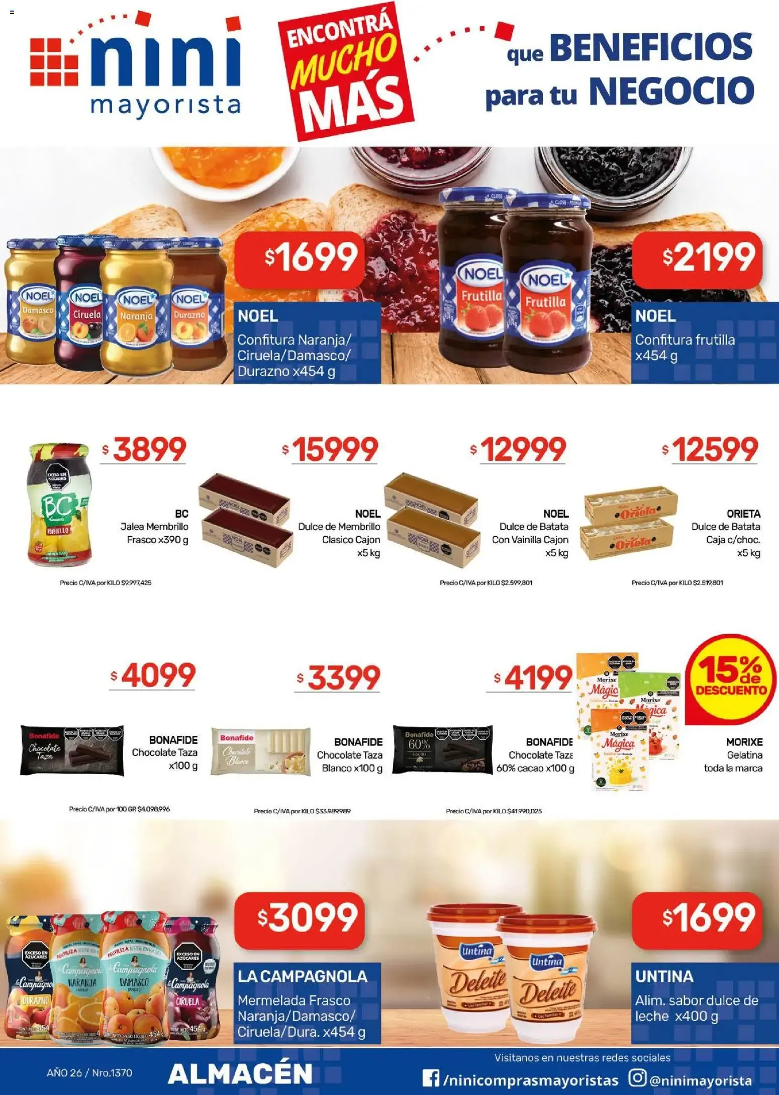 Ofertas de NINI Mayorista ofertas del 27/07/2026 - 02/08/2026 27 de julio al 2 de agosto 2026 - Página 28 del catálogo