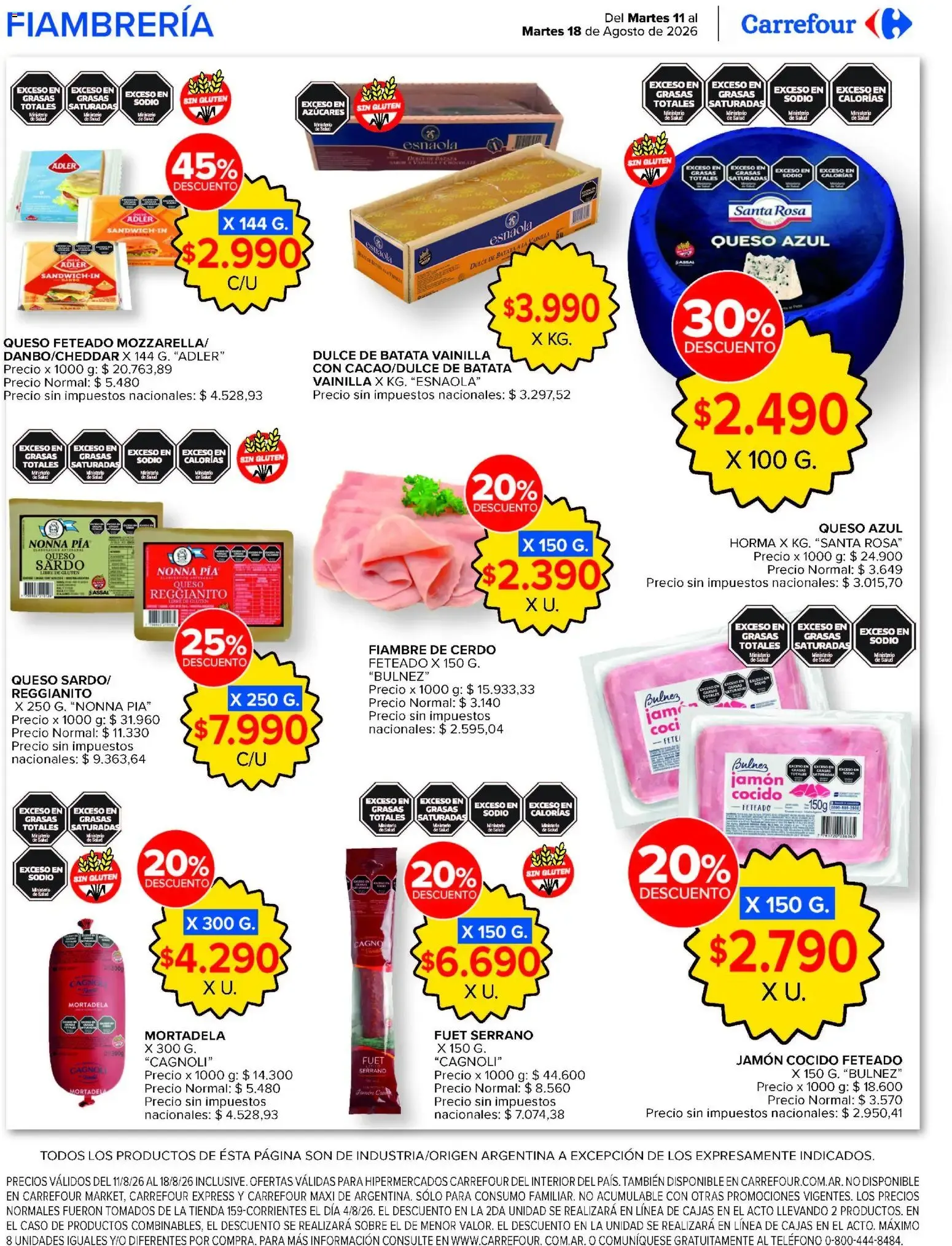 Ofertas de Carrefour ofertas || del 11/08/2026 - 18/08/2026 || Promociones 11 de agosto al 18 de agosto 2026 - Página 9 del catálogo