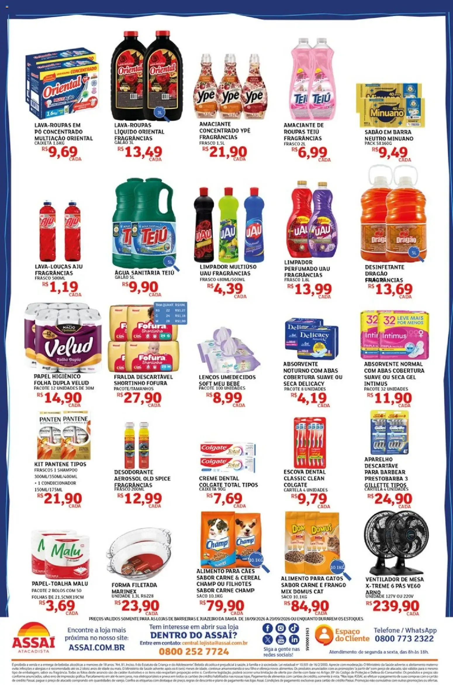 Encarte de Assaí Atacadista ofertas - BA de 18/09/2026 | Promoções Online 18 de setembro até 20 de setembro 2026 - Pagina 4