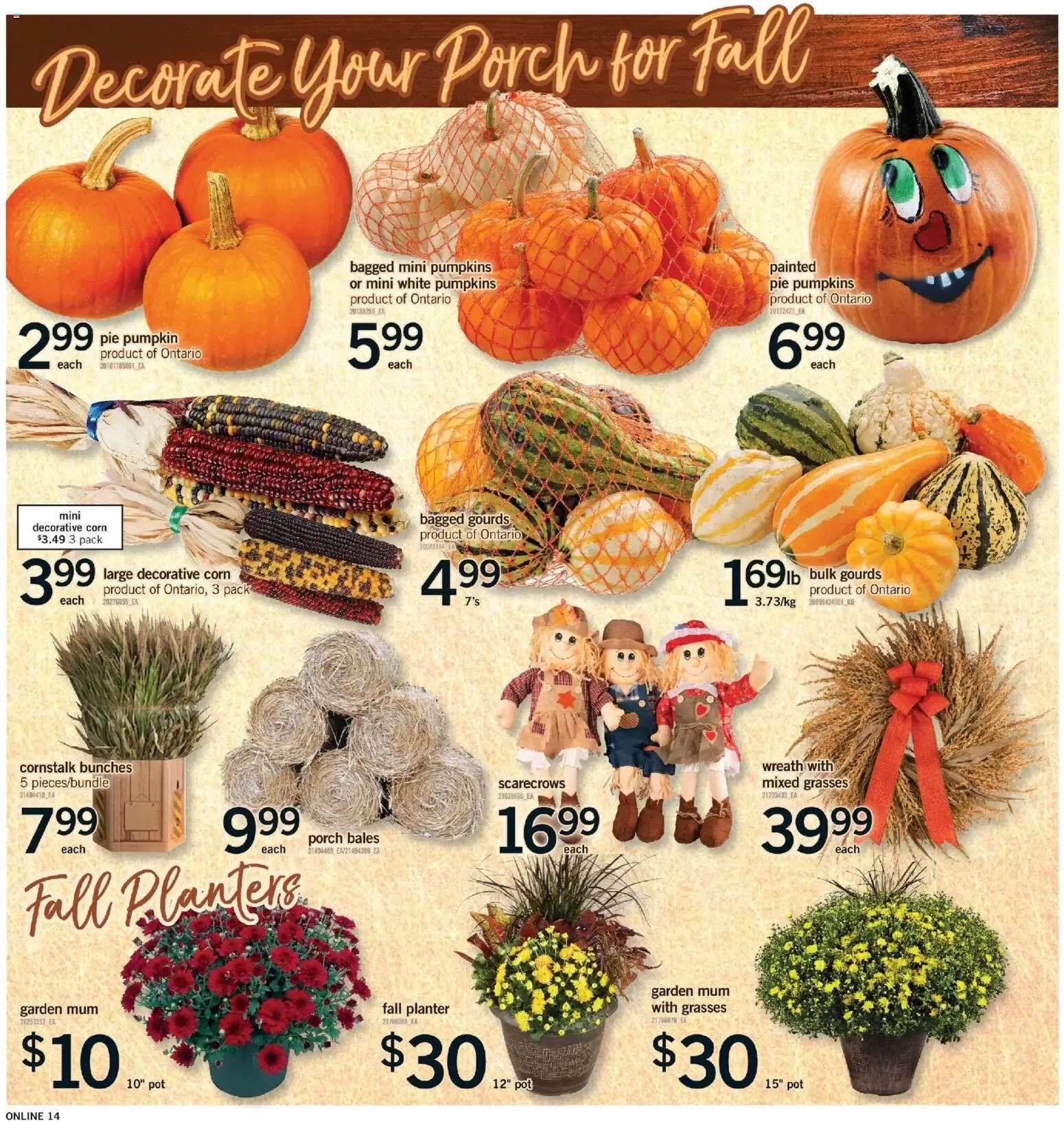 Fortinos weekly flyer / circulaire from Sep 17, 2026 > weekly specials & deals from September 17 to September 23 2026 - flyer page 13