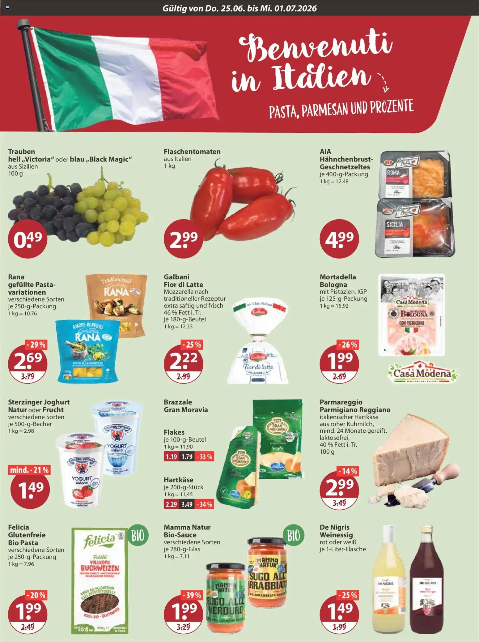 Angebote V-Markt Angebote (ab 25.06.2026) von 25. Juni bis 1. Juli 2026 - Prospekt seite 11