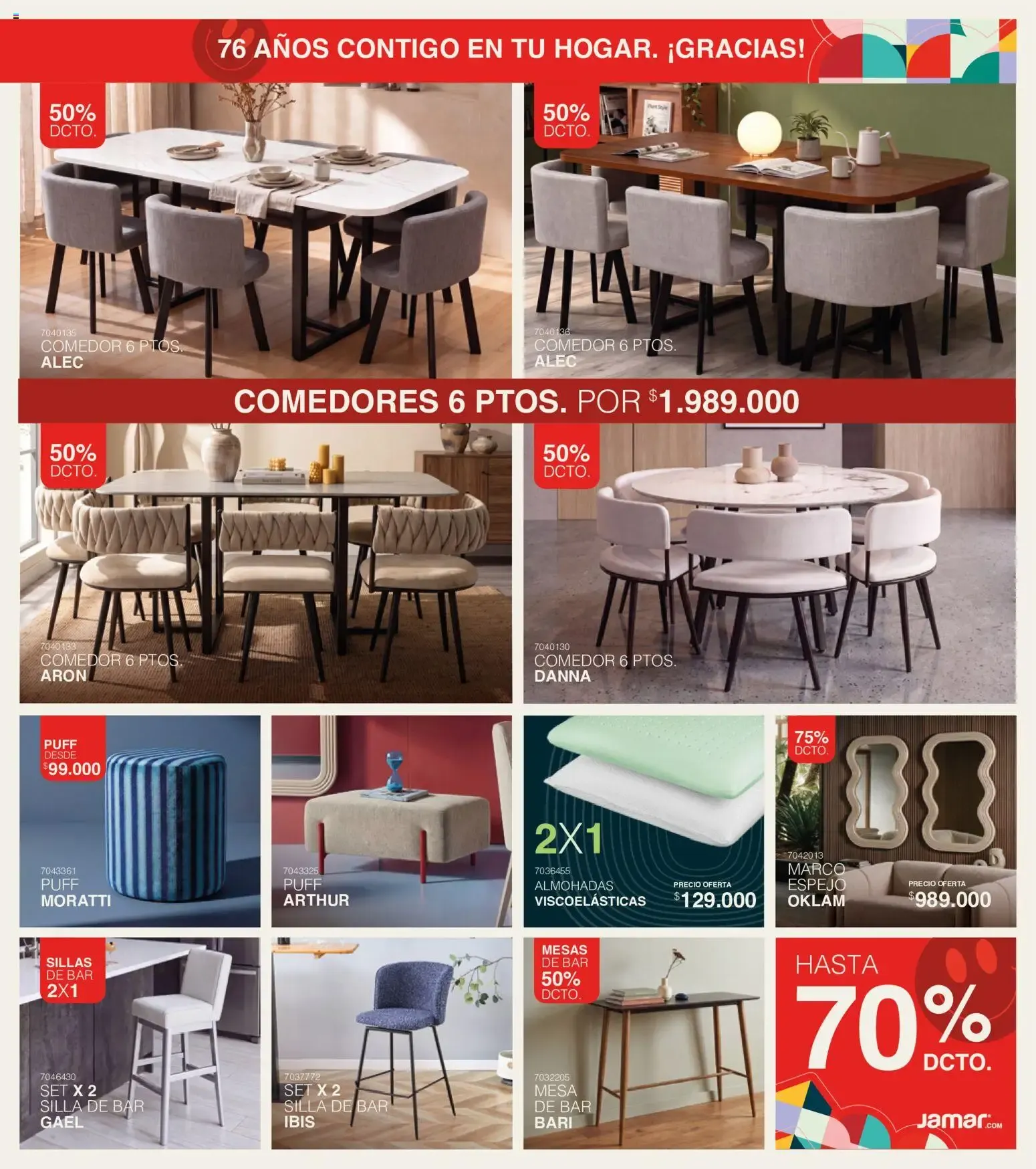 Catalogo de Jamar 76º Aniversario: Descuentos de hasta 60% y financiación. 1 de octubre al 12 de diciembre 2026 - Pag 23