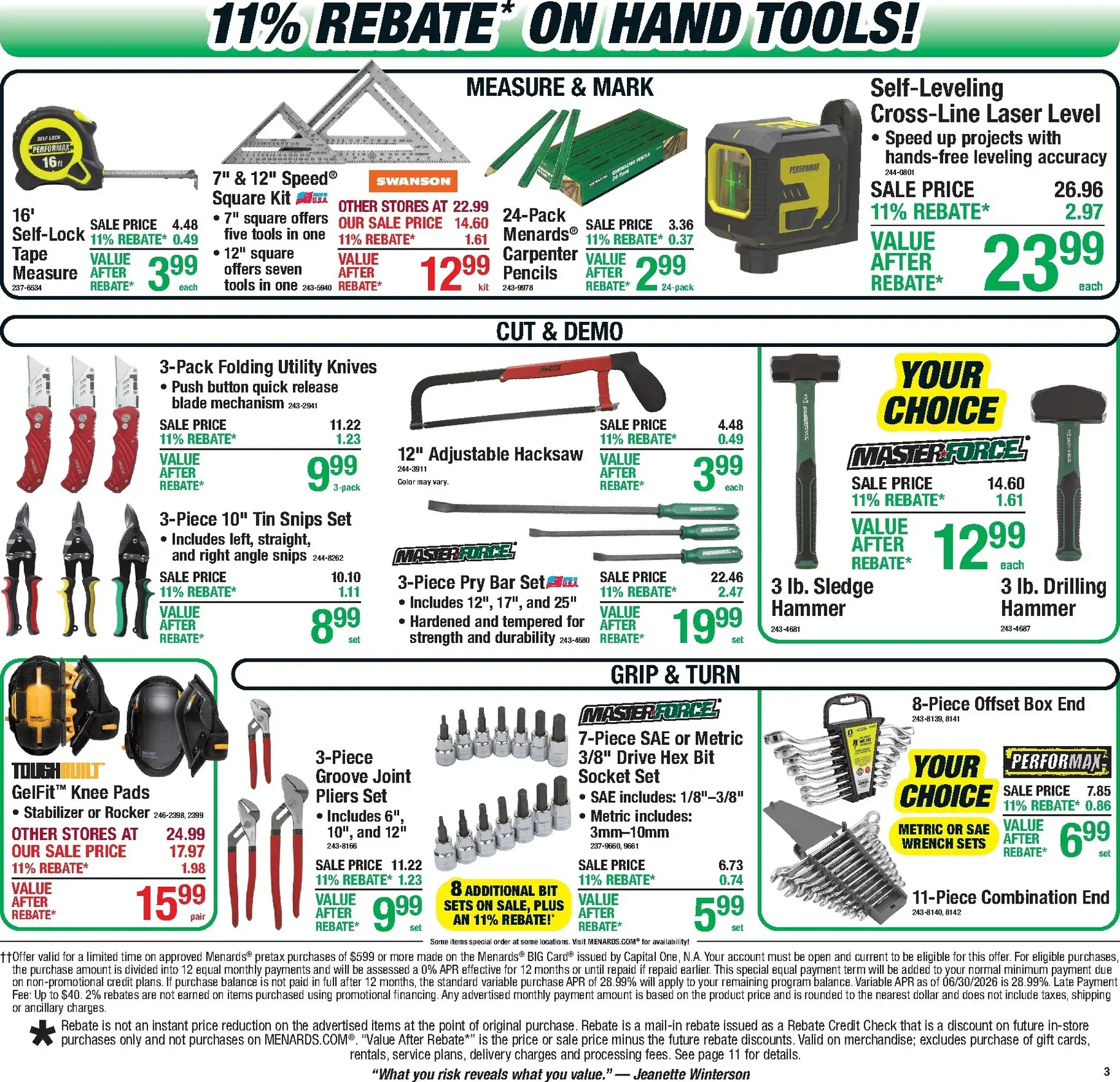 Weekly ad 11% REBATE ON EVERYTHING! from July 26 to August 9 2026 - Page 4