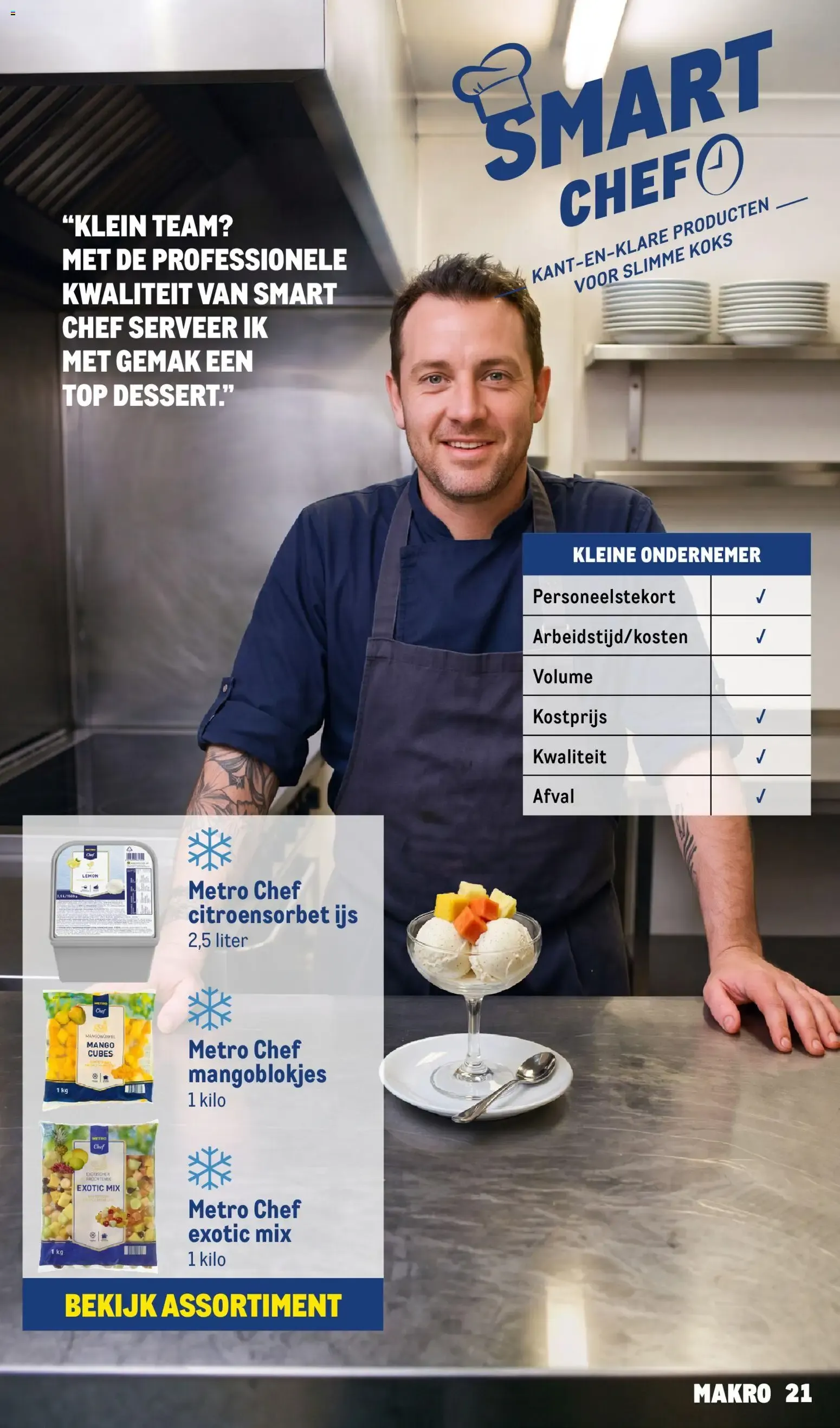 Makro Horeca Magazine: Ontdek Smart Chef van 7 oktober tot 31 oktober 2026 - Folder pagina 21