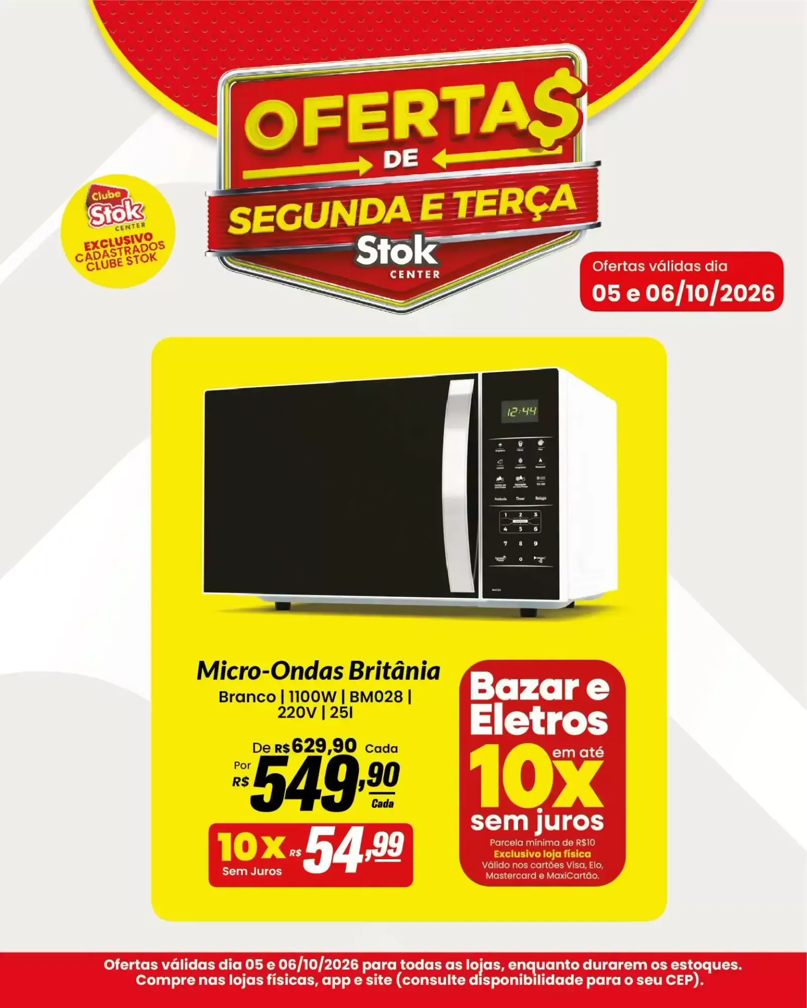 Encarte de Ofertas de Segunda e Terça - Stok Center 5 de outubro até 6 de outubro 2026 - Pagina 3