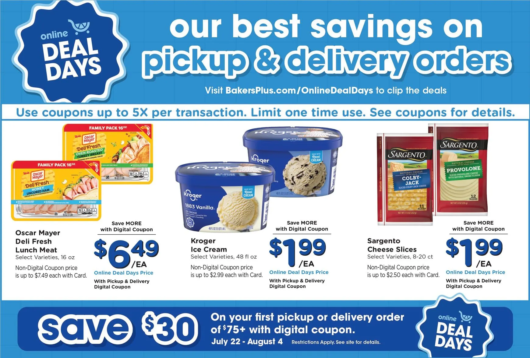Weekly ad Baker's back to school savings y Weekly Digital Deals from July 29 to August 4 2026 - Page 7
