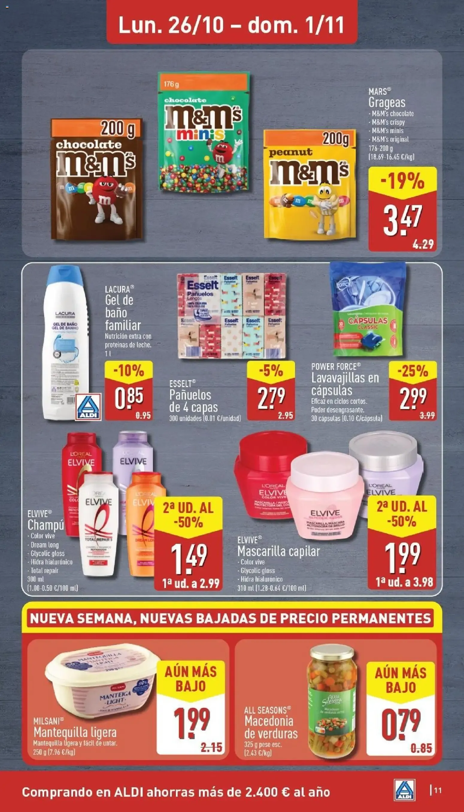 Catálogo de Aldi: El súper que más baja los precios de los frescos 26 de octubre al 1 de noviembre 2026 - Página 11