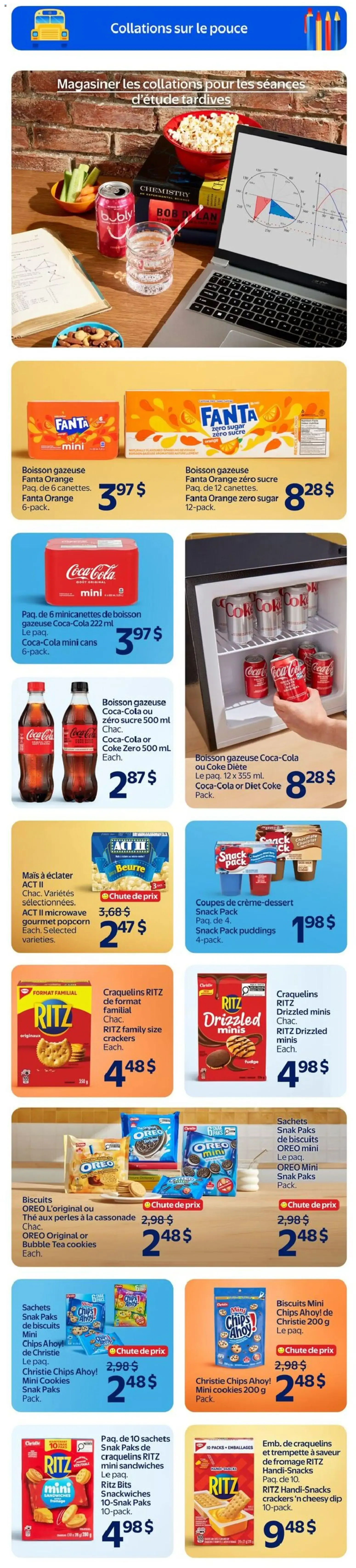 Walmart: Économisez plus. Vivez mieux. y La rentrée des classes. from August 27 to September 2 2026 - flyer page 24