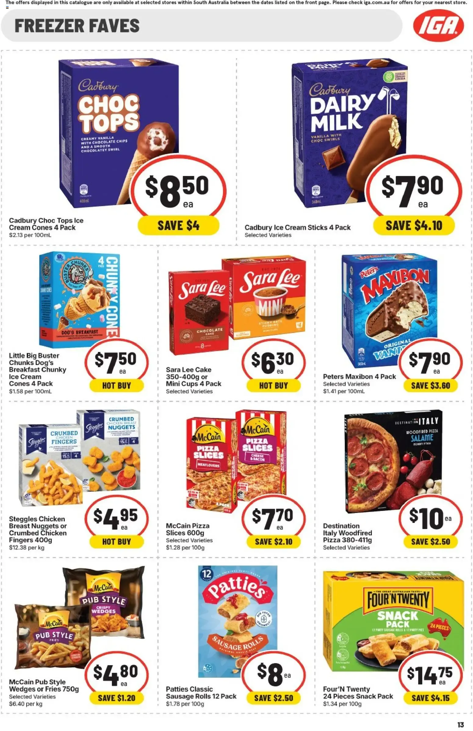 IGA catalogue valid from 07/10/2026 > Online Australia - Catalogue valid from 7 October to 13 October 2026 - page 13