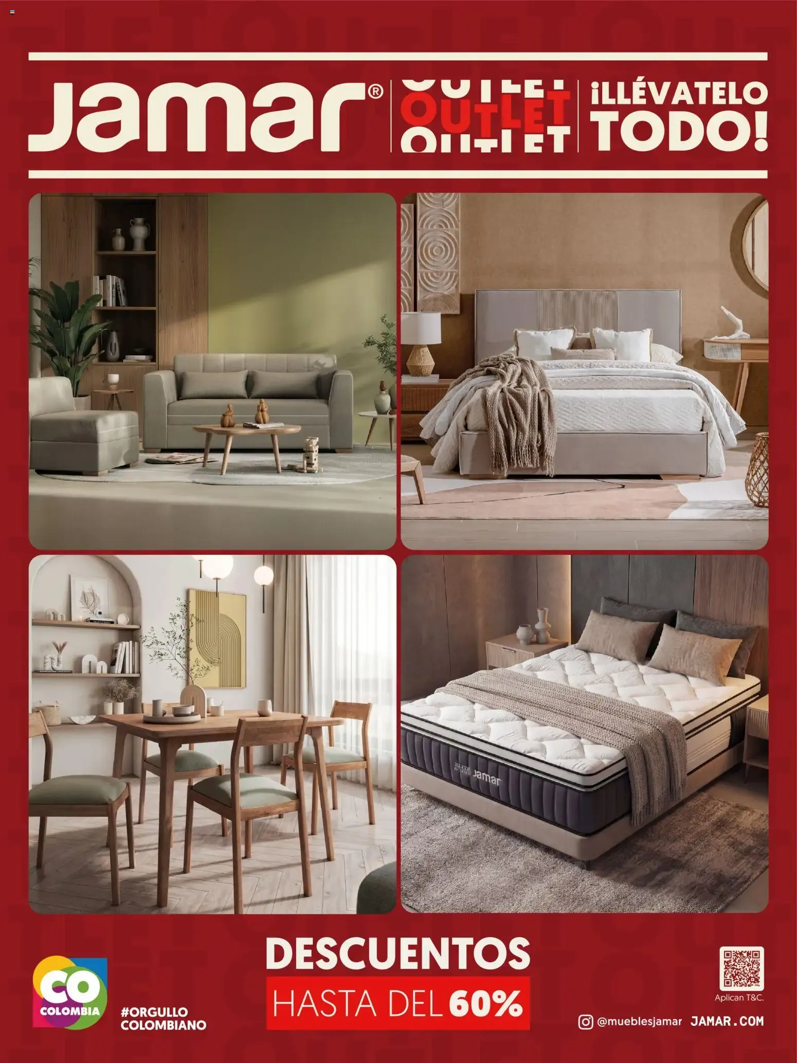 Catalogo de Jamar Outlet - Descuentos hasta del 60% 7 de enero al 31 de diciembre 2026 - Pag 1