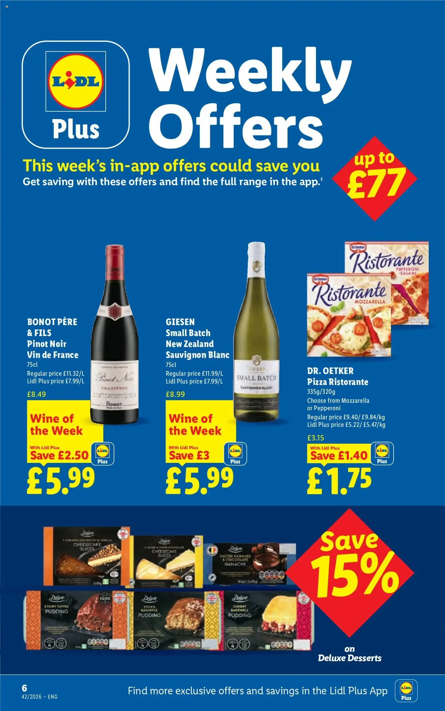 Weekly offers Lidl England (15/10/2026 - 21/10/2026) - Offers Online from 15 October to 21 October 2026 - Catalogue Page 6
