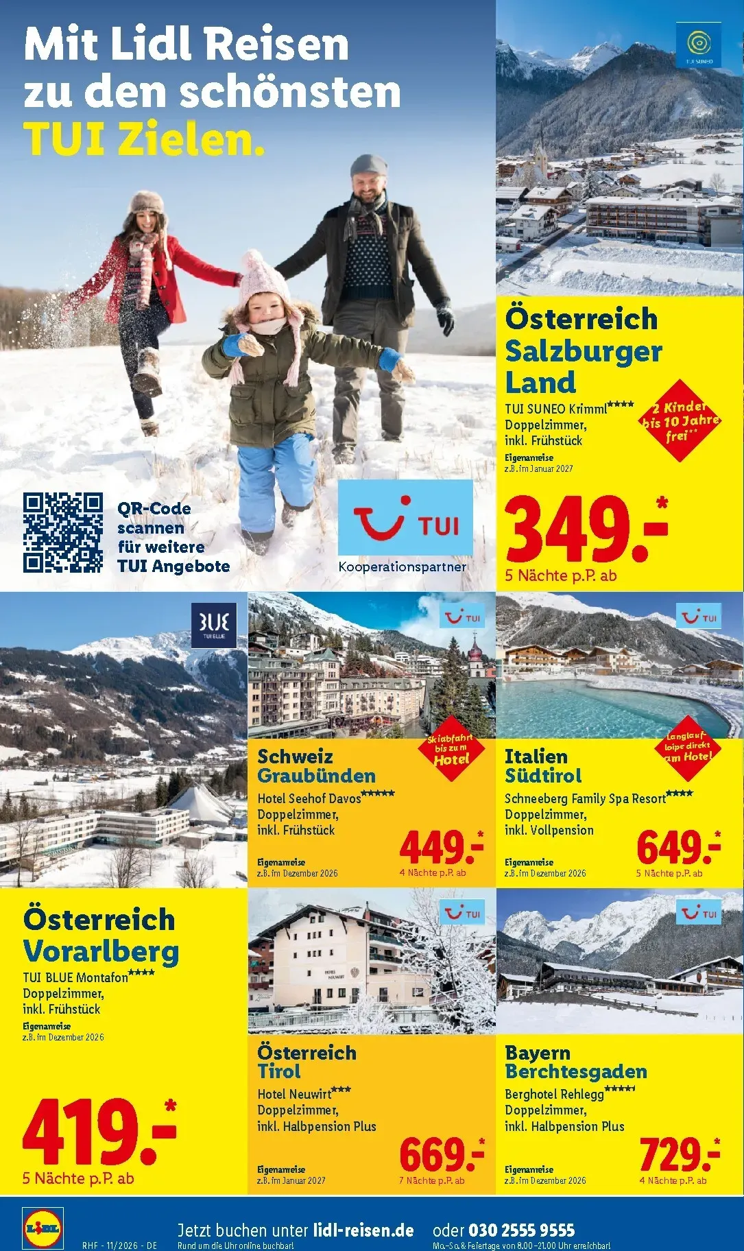 Lidl - Reise-Highlights Prospekt – von Mittwoch 28.10.2026 bis Montag 30.11.2026 von 28. Oktober bis 30. November 2026 - Prospekt seite 12