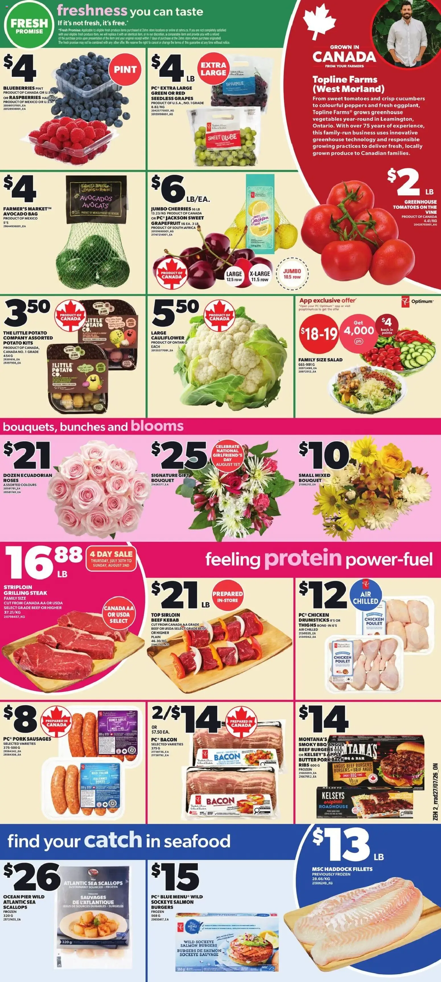 Zehrs weekly flyer / circulaire from Jul 30, 2026 > weekly specials & deals from July 30 to August 5 2026 - flyer page 3