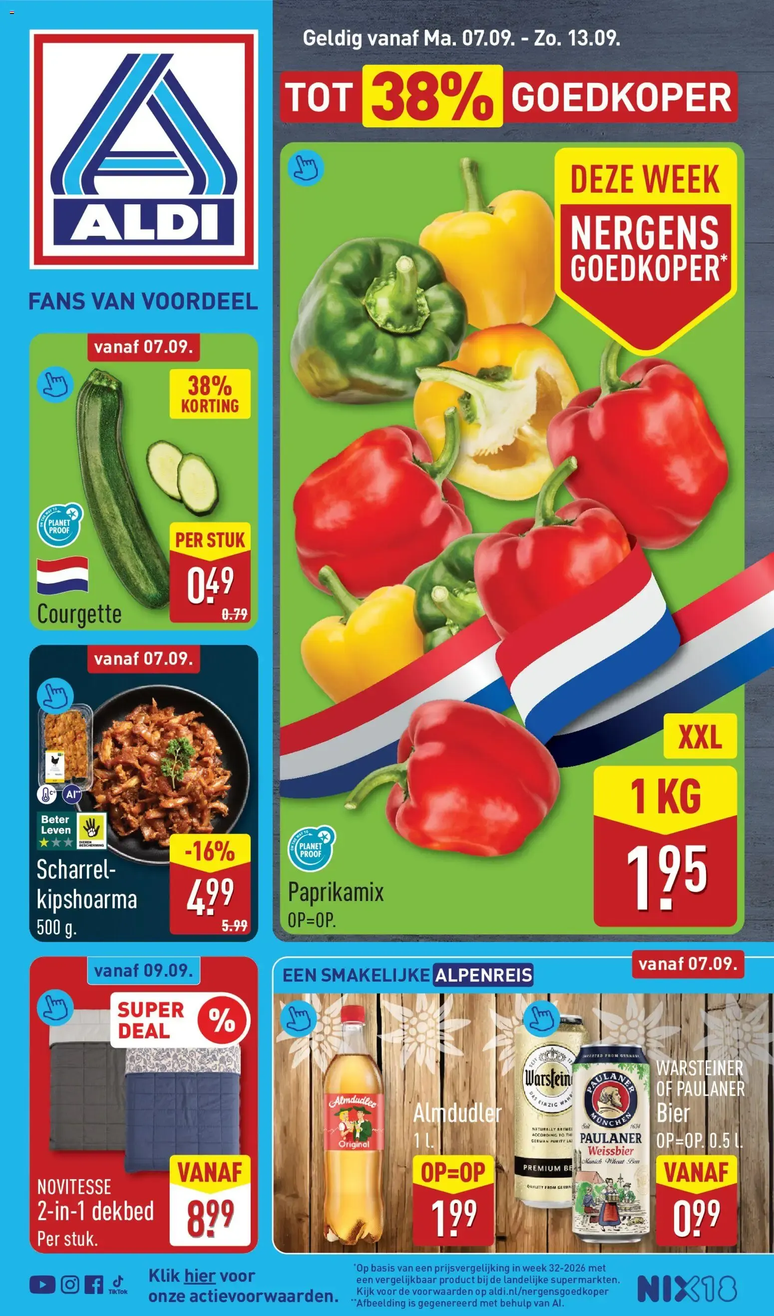 Aldi folder vanaf 07-09-2026 (volgende, deze week)