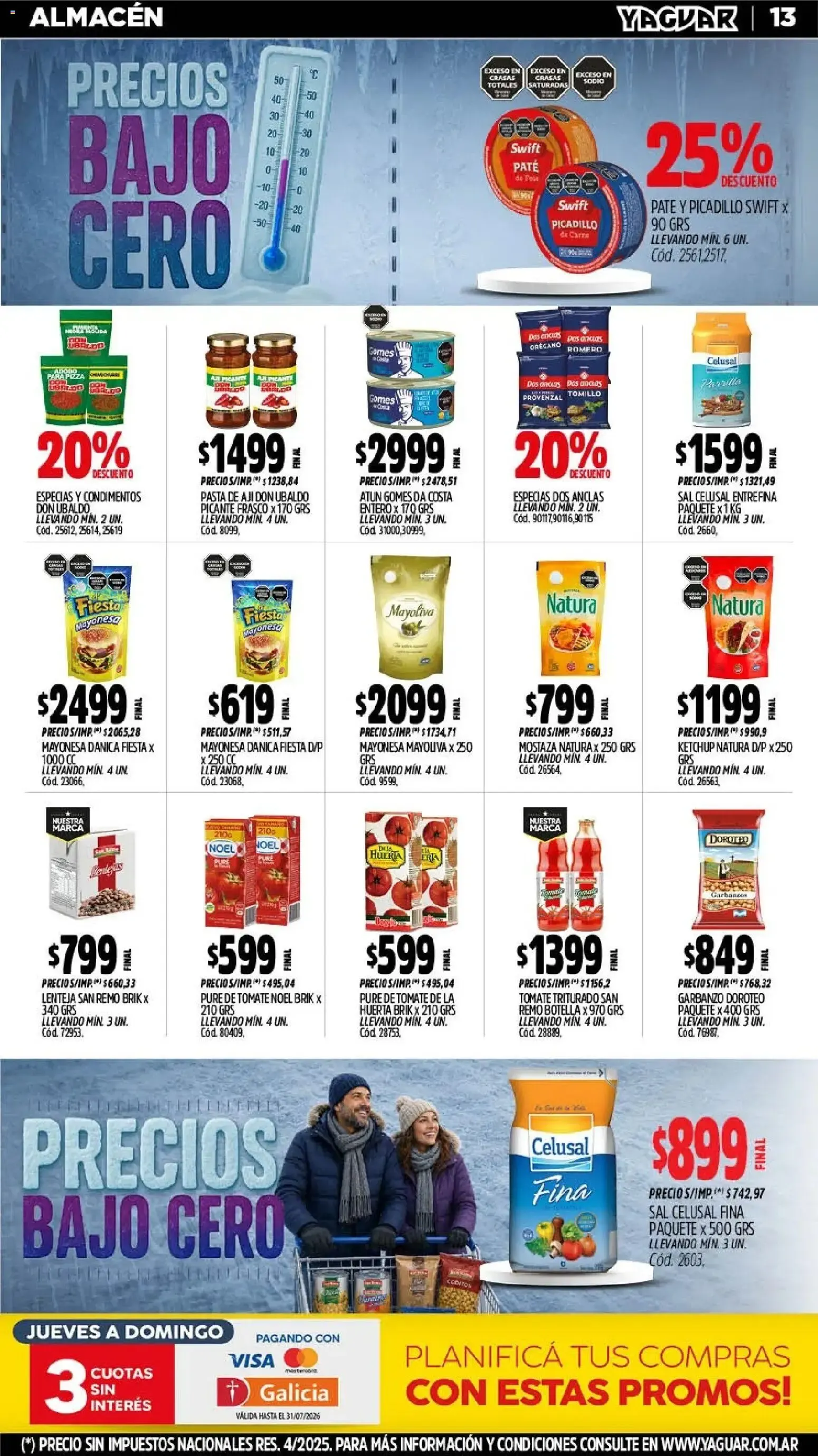 Ofertas de Yaguar - Oferta Semanal Trelew del 20/07/2026 - 26/07/2026 20 de julio al 26 de julio 2026 - Página 14 del catálogo