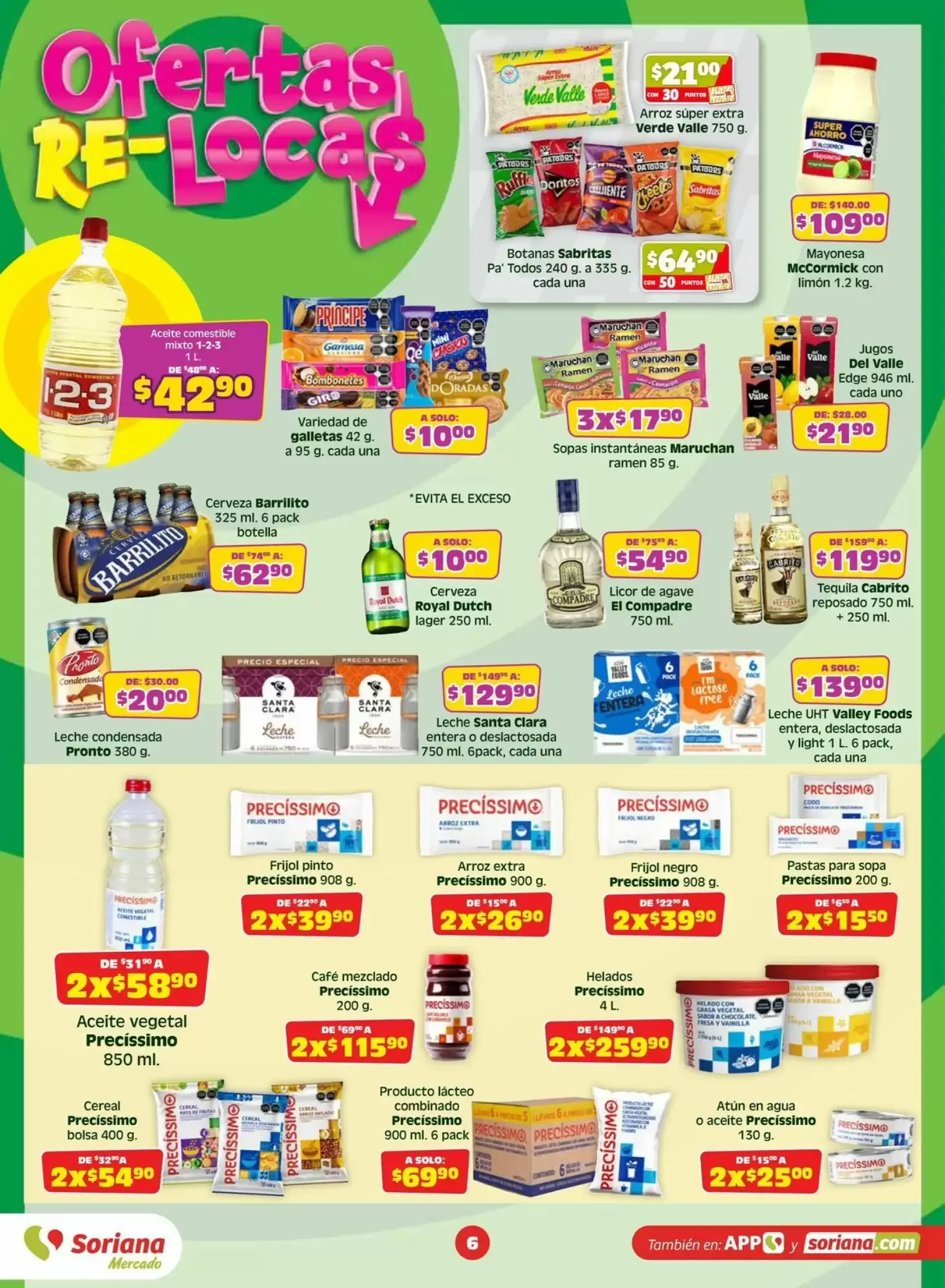 Catálogo de Folleto Soriana Mercado semana 26 26 de junio al 2 de julio 2026 - Pagina 6