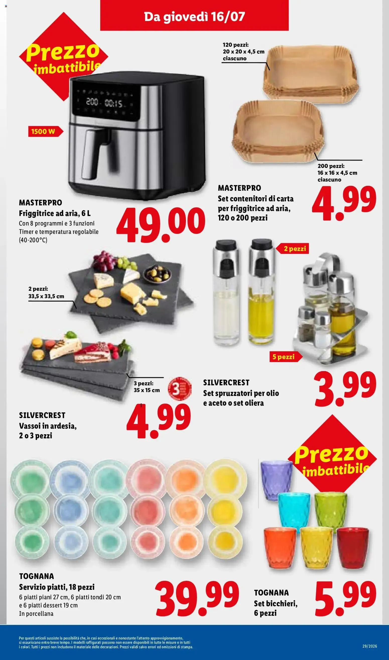 Lidl: L'estate del risparmio da 16 luglio a 22 luglio di 2026 - Pagina del volantino 34