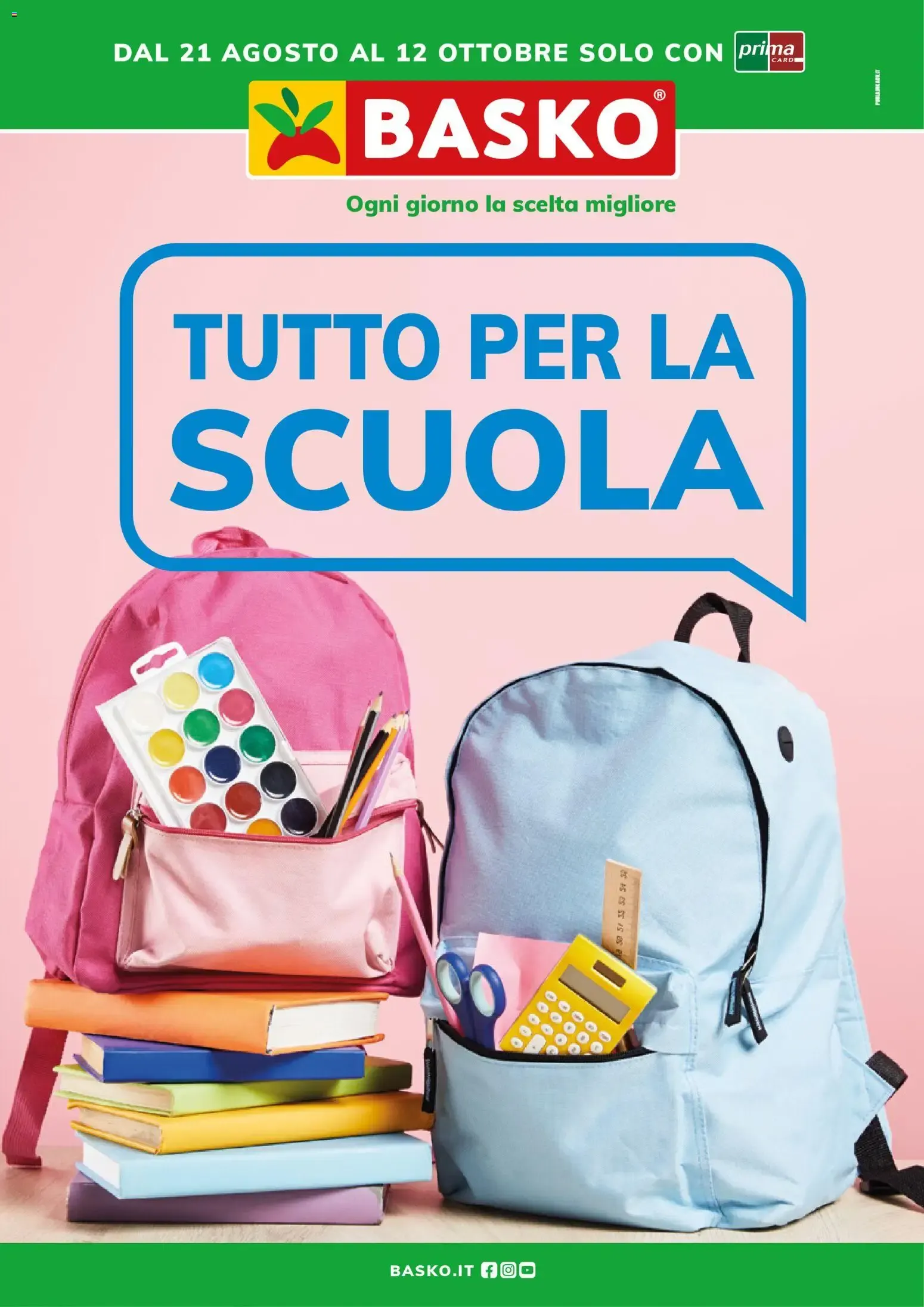 Tutto per la Scuola da 21 agosto a 12 ottobre di 2026 - Pagina del volantino 1