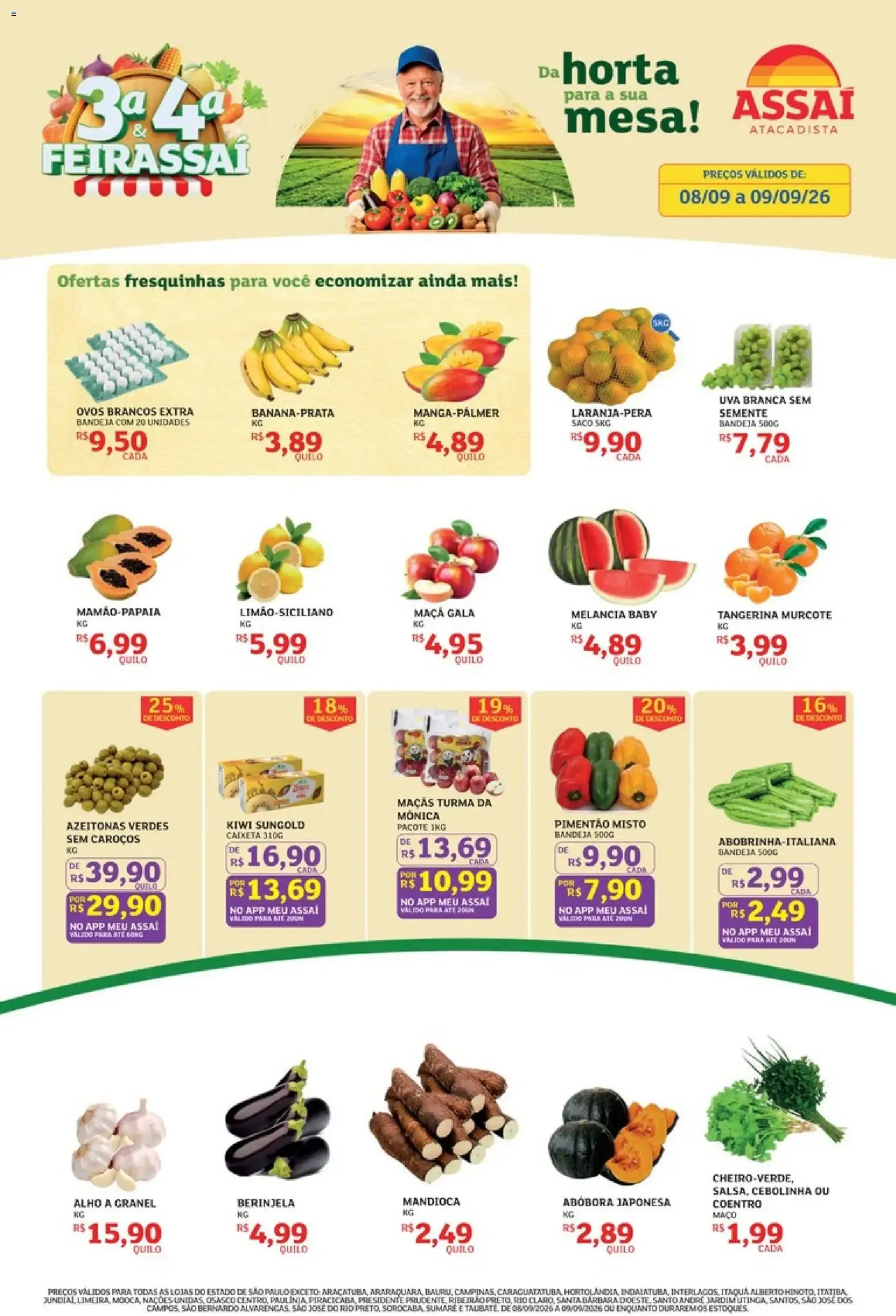 Encarte de Assaí Atacadista ofertas - SP de 08/09/2026 | Promoções Online 8 de setembro até 9 de setembro 2026 - Pagina 1