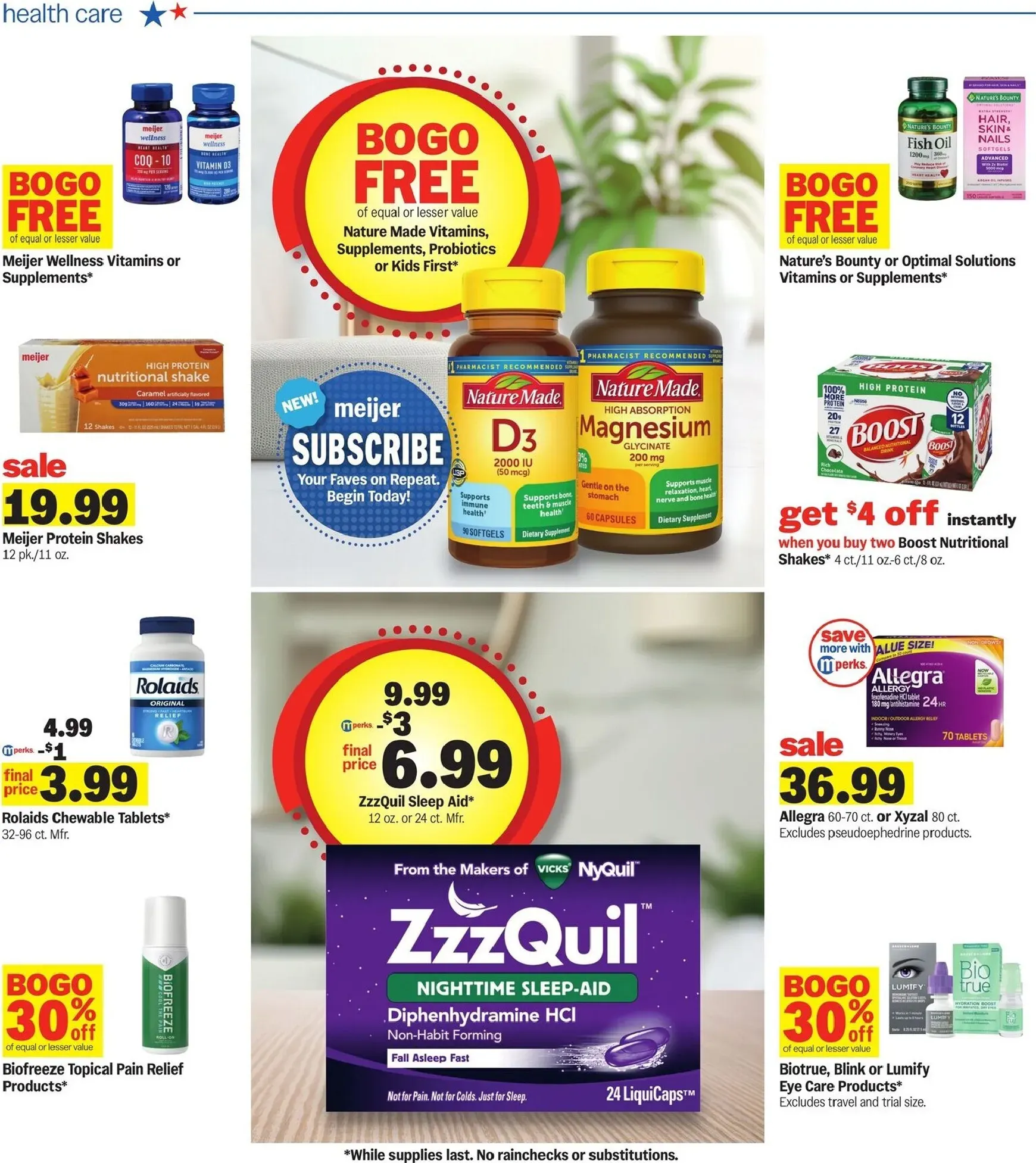 Weekly ad Meijer: Good Life Quality, Real Low Prices from August 19 to August 25 2026 - Page 24