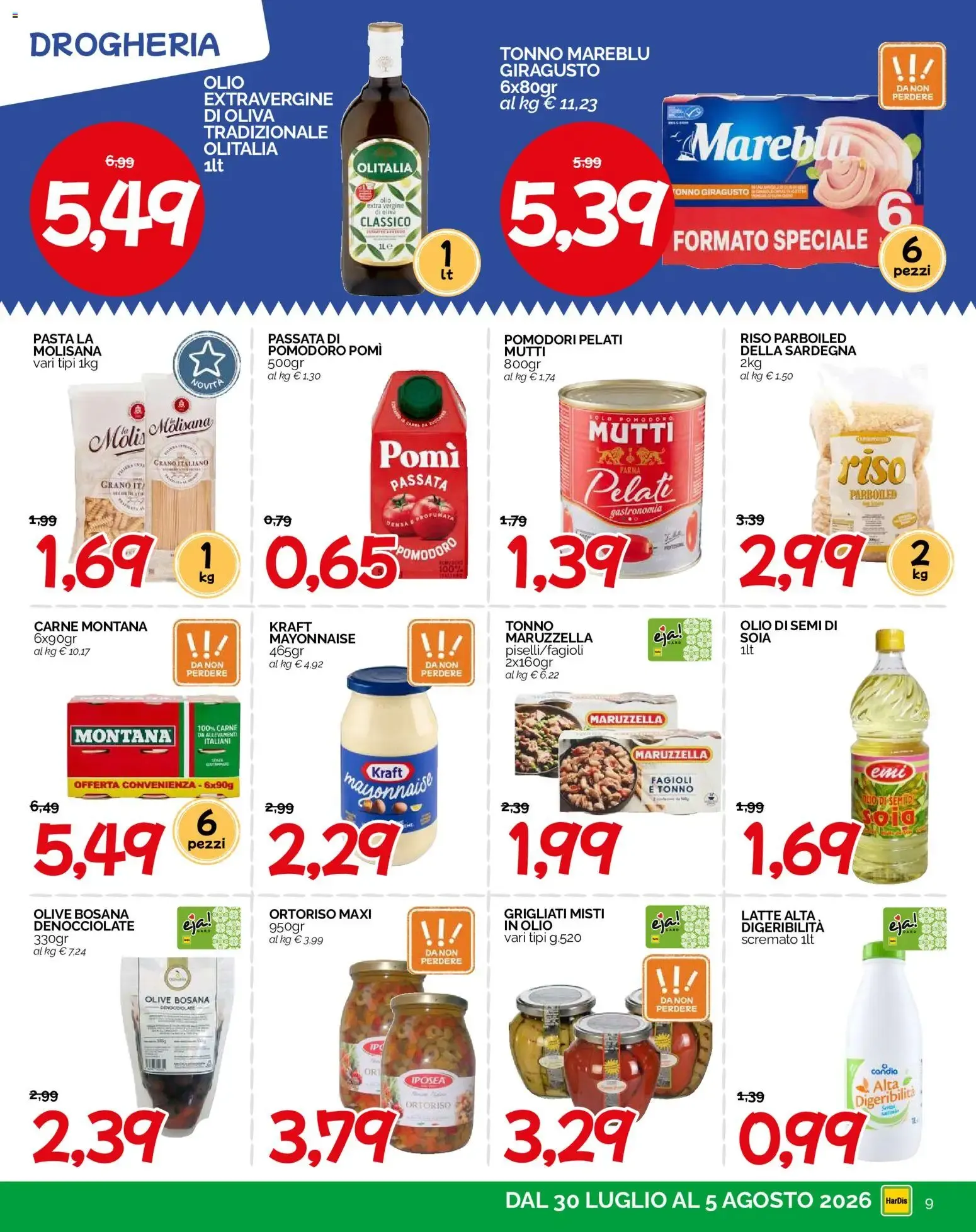 HarDis volantino dal 30/07/2026 - online Offerte da 30 luglio a 5 agosto di 2026 - Pagina del volantino 9