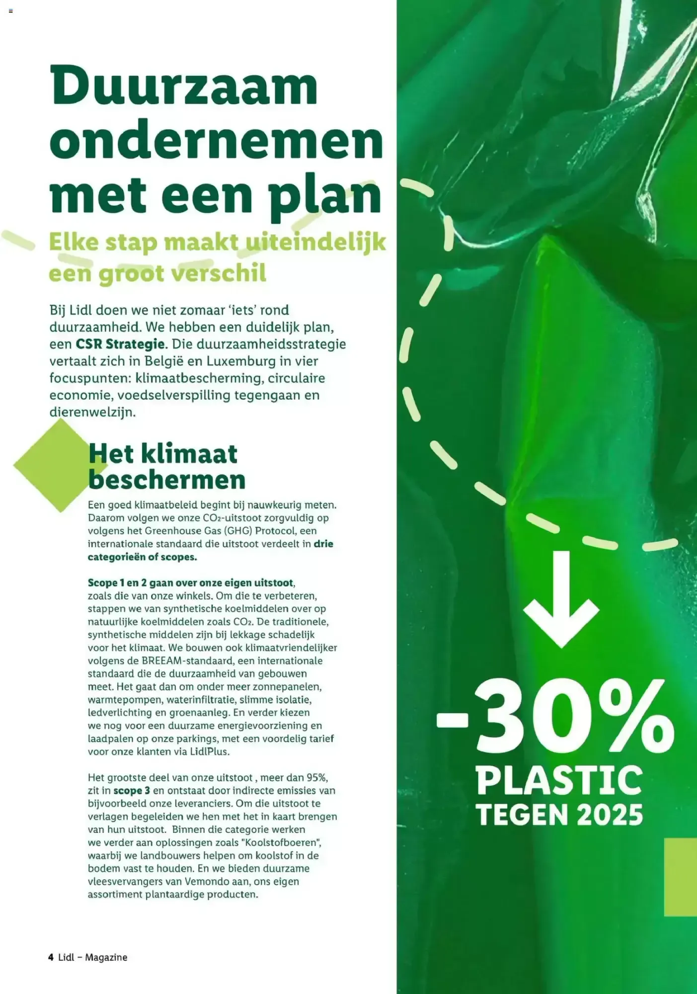Lidl duurzaamheidsmagazine van 25 mei tot 22 januari 2027 - folder pagina 4