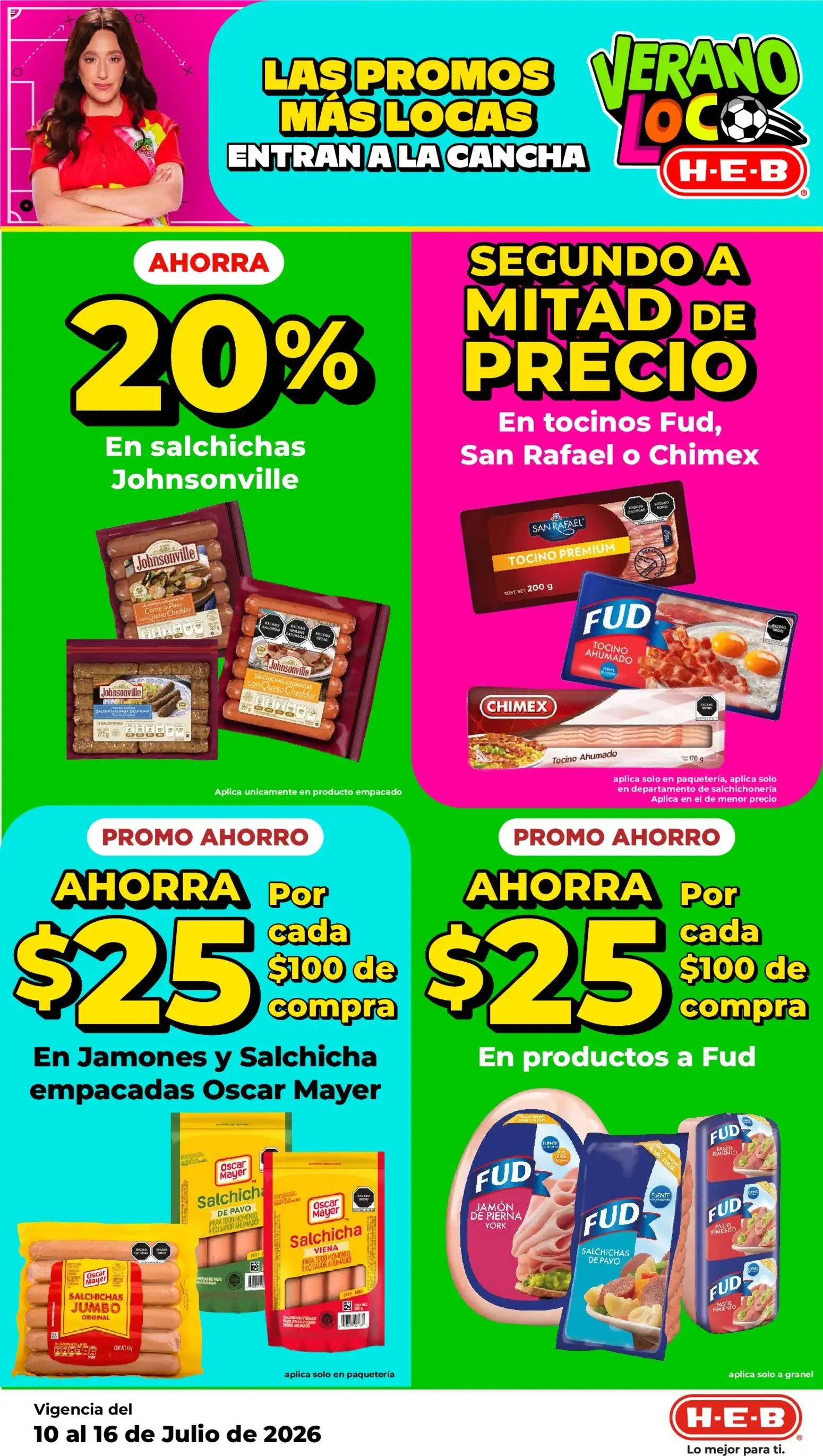 Catálogo de Verano Loco H-E-B 10 de julio al 16 de julio 2026 - Pagina 15