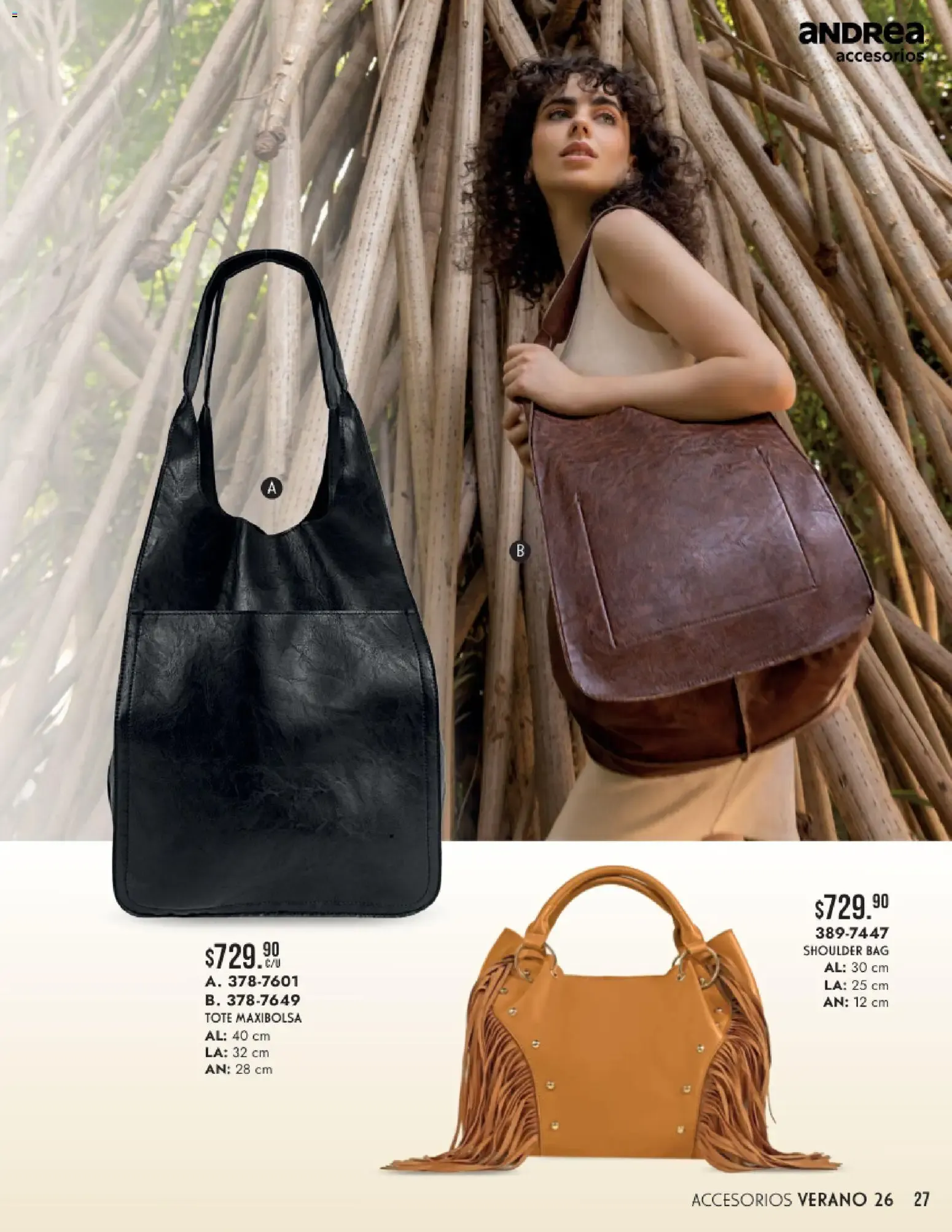 Catálogo de Andrea Verano 26 Accesorios 24 de mayo al 31 de diciembre 2026 - Pagina 27
