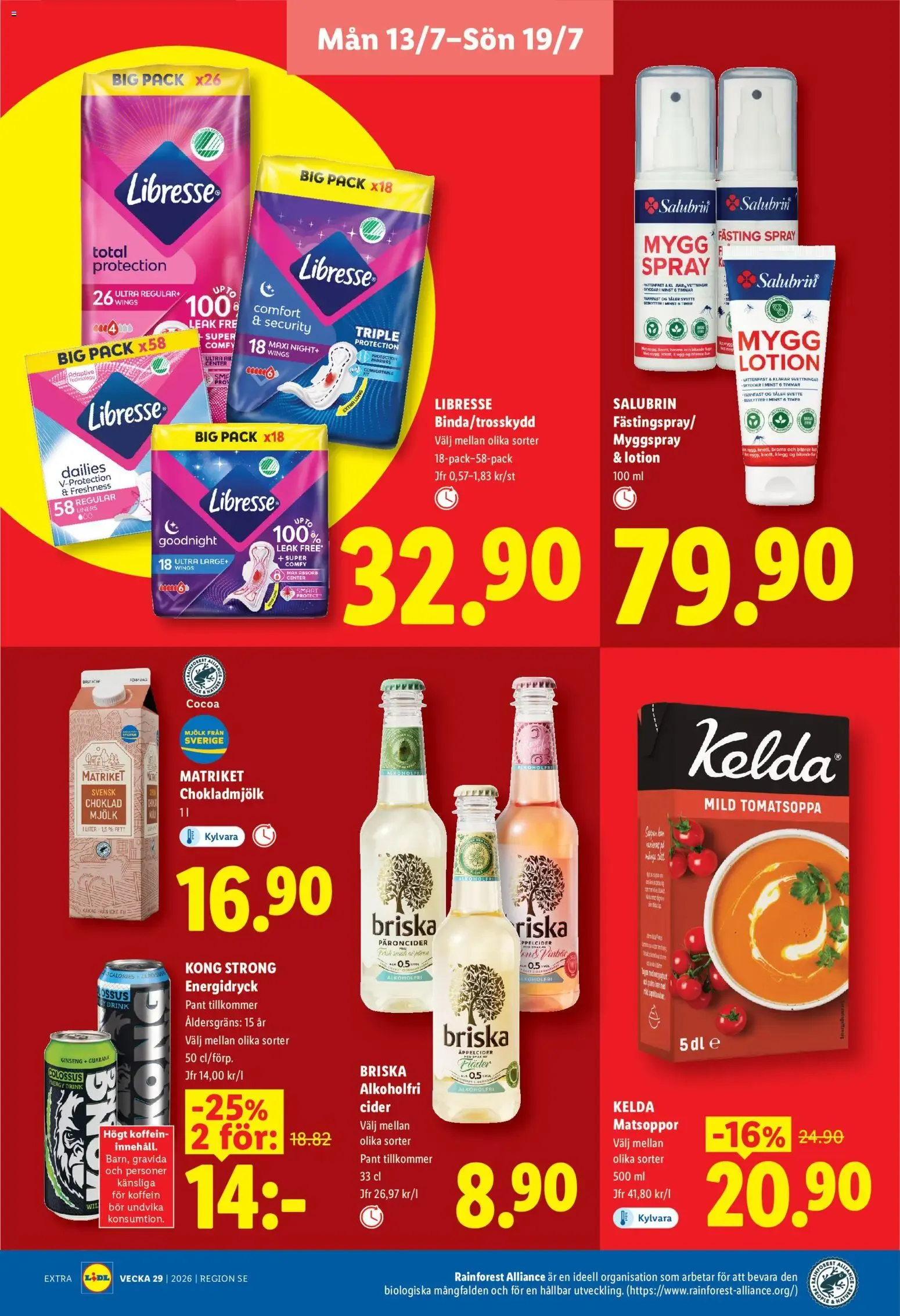 Lidl erbjudanden från 13/07/2026 - 19/07/2026 > Reklamblad nuvarande rabatter från 13 juli till 19 juli 2026 - Reklamblad sidor 14