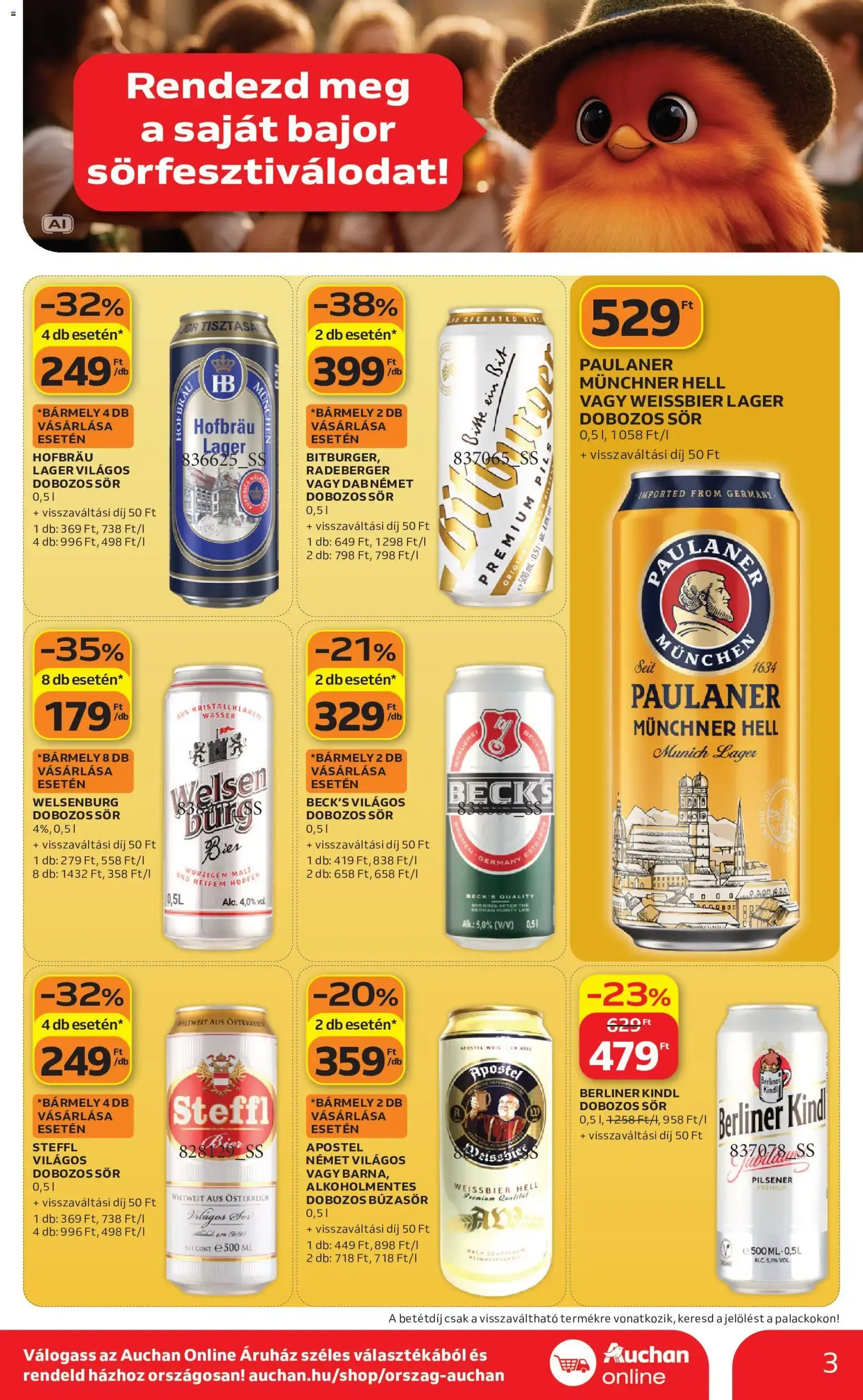 Katalógus Auchan Szupermarket szeptember 17.-tól szeptember 23.-ig 2026. - Oldal 3