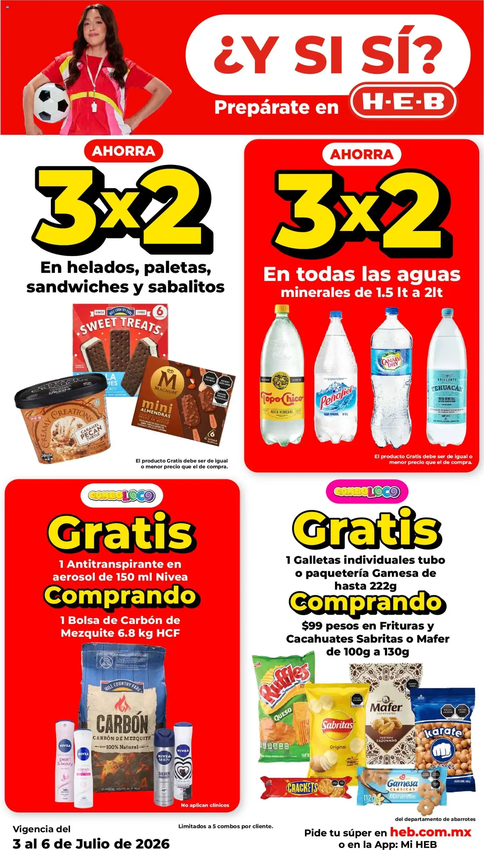 Catálogo de ¿Y SI SÍ? Prepárate en H-E-B 3 de julio al 9 de julio 2026 - Pagina 5