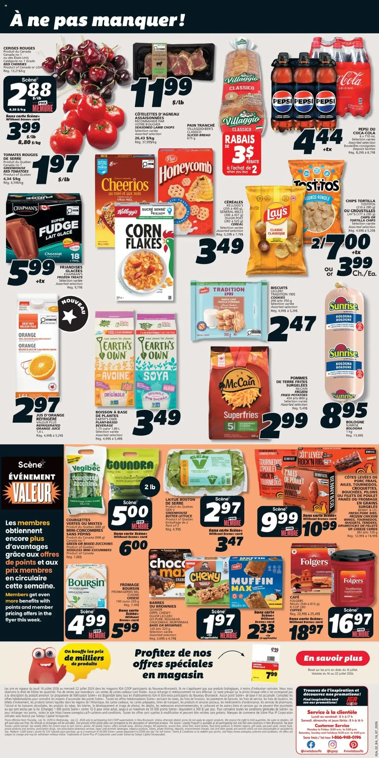 IGA weekly flyer / circulaire from Jul 16, 2026 > weekly specials & deals from July 16 to July 22 2026 - flyer page 2