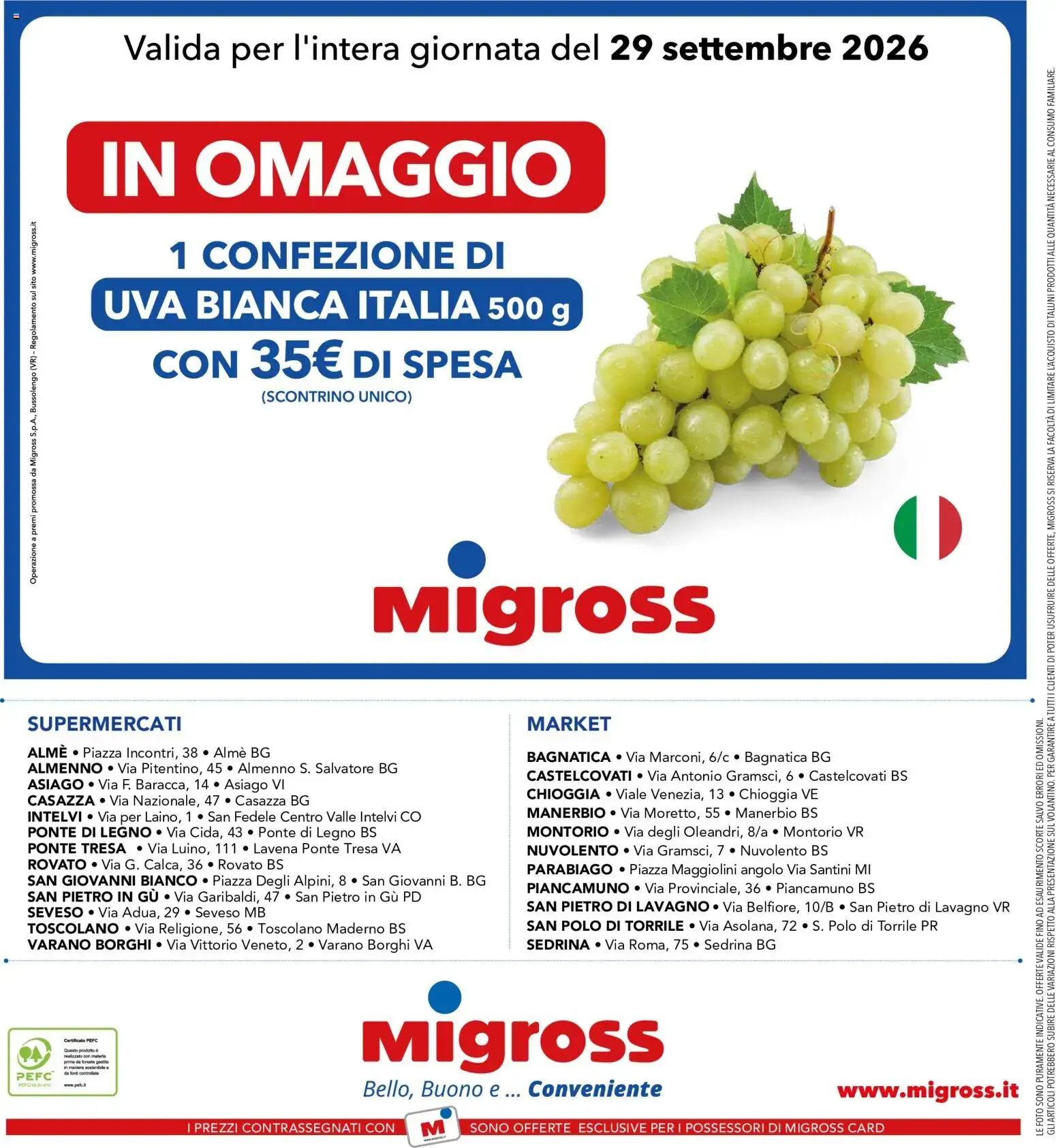 Migross volantino dal 24/09/2026 - online Offerte da 24 settembre a 7 ottobre di 2026 - Pagina del volantino 16