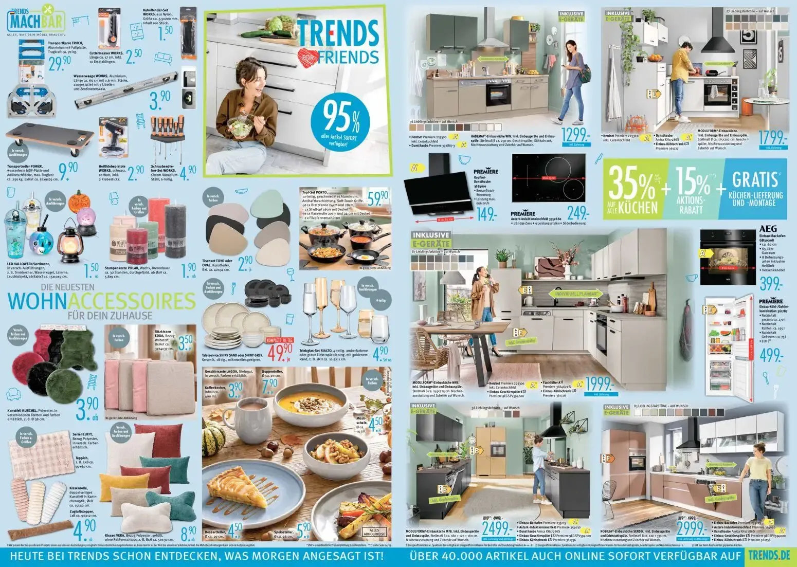 TRENDS FOR FRIENDS NEUE IDEEN FÜR DEIN ZUHAUSE! von 3. Oktober bis 8. Oktober 2026 - Prospekt seite 4