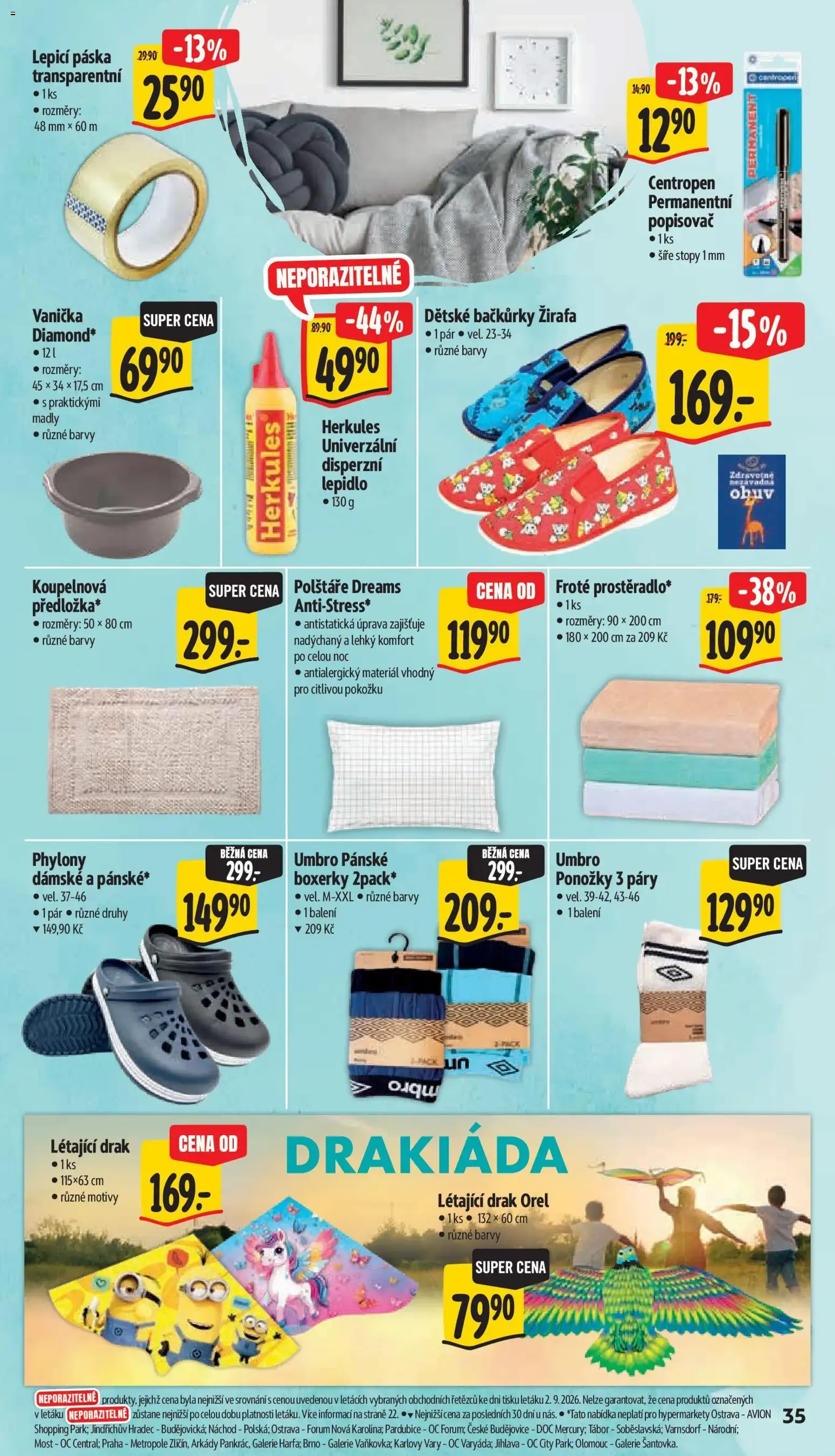 Albert leták - Hypermarket od 09.09.2026 - Akční leták - 9. září 15. září 2026 - Page 43