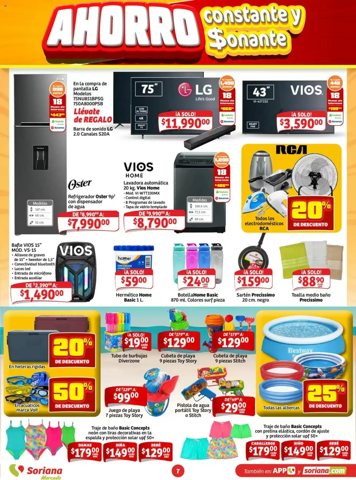 Catálogo de Soriana Mercado: Ahorro Constante y Sonante 6 de agosto al 12 de agosto 2026 - Pagina 7