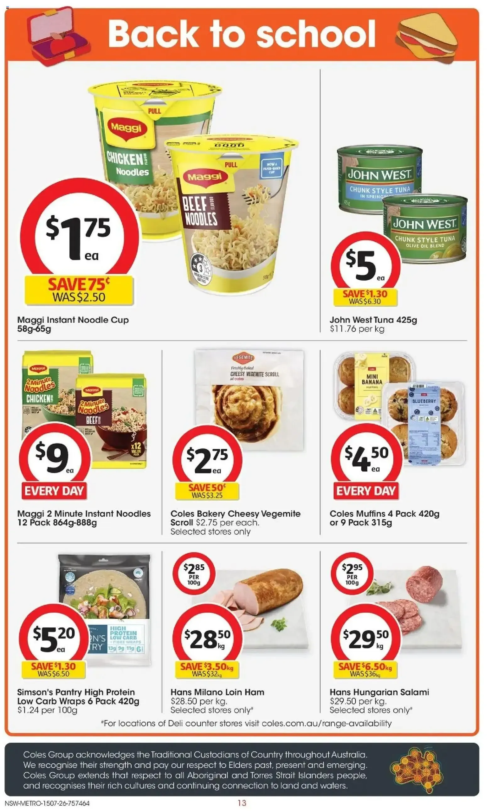 Coles catalogue valid from 15/07/2026 > Online Australia - Catalogue valid from 15 July to 21 July 2026 - page 13