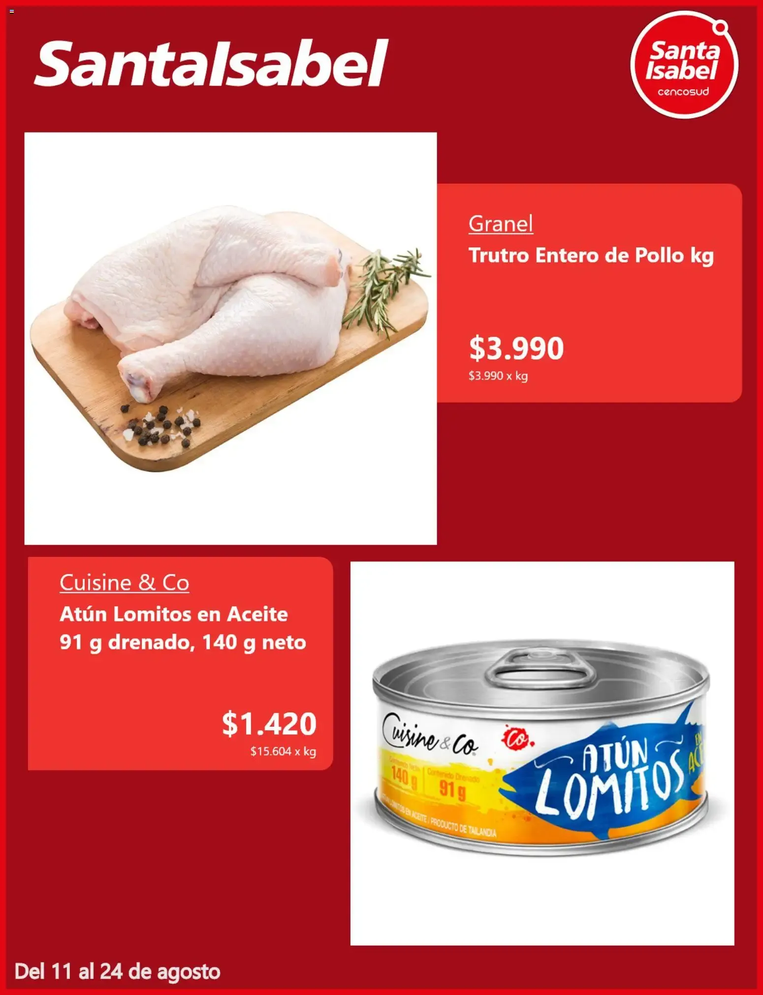 Catálogo de Santas Ofertas 11 de agosto al 24 de agosto 2026 - Página 2
