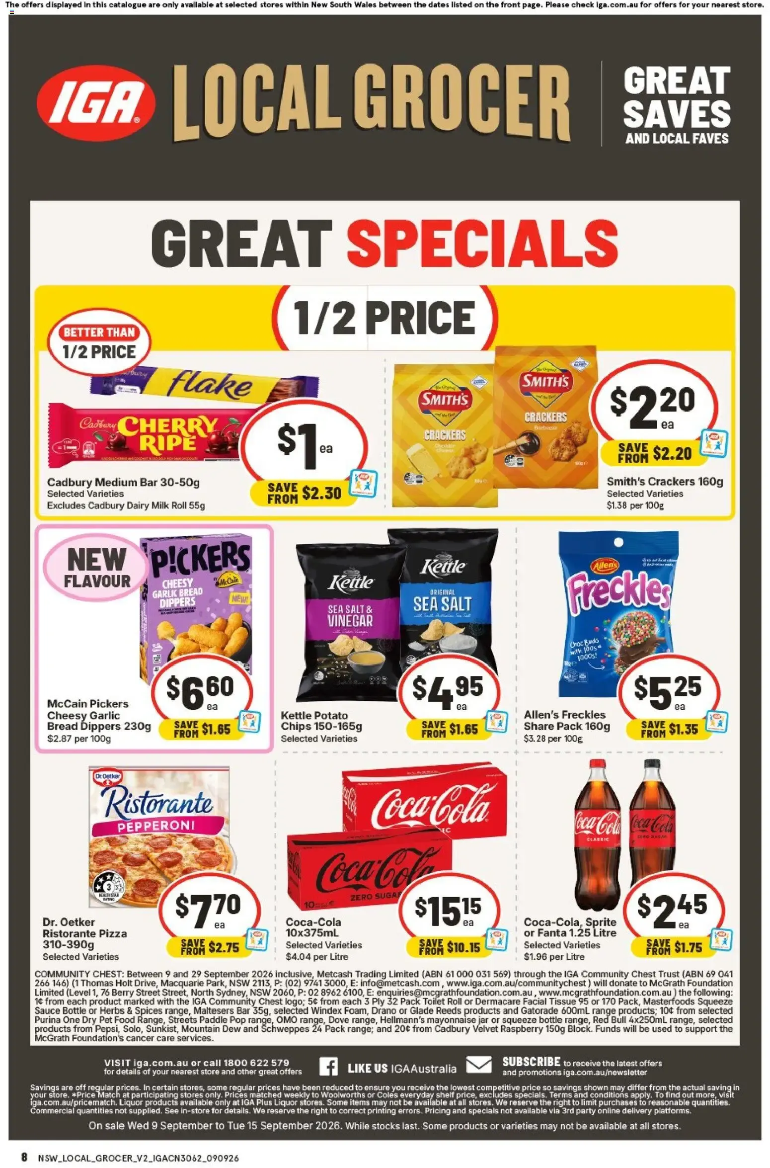 IGA Local Grocer - Great Saves and Local Faves - Catalogue valid from 9 September to 15 September 2026 - page 2