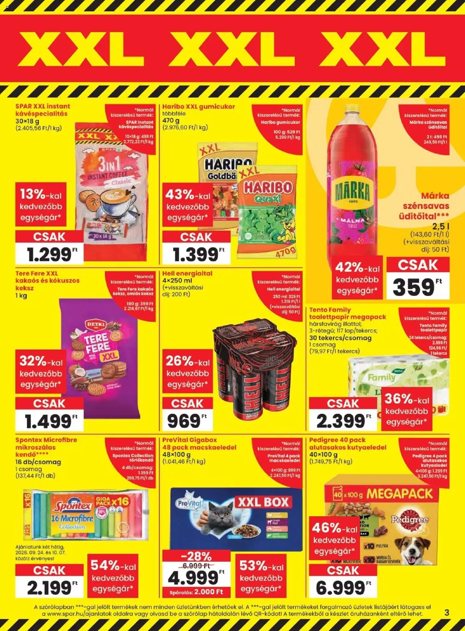 Katalógus SPAR Szülinapi akciók és szuper árak! szeptember 24.-tól szeptember 30.-ig 2026. - Oldal 3