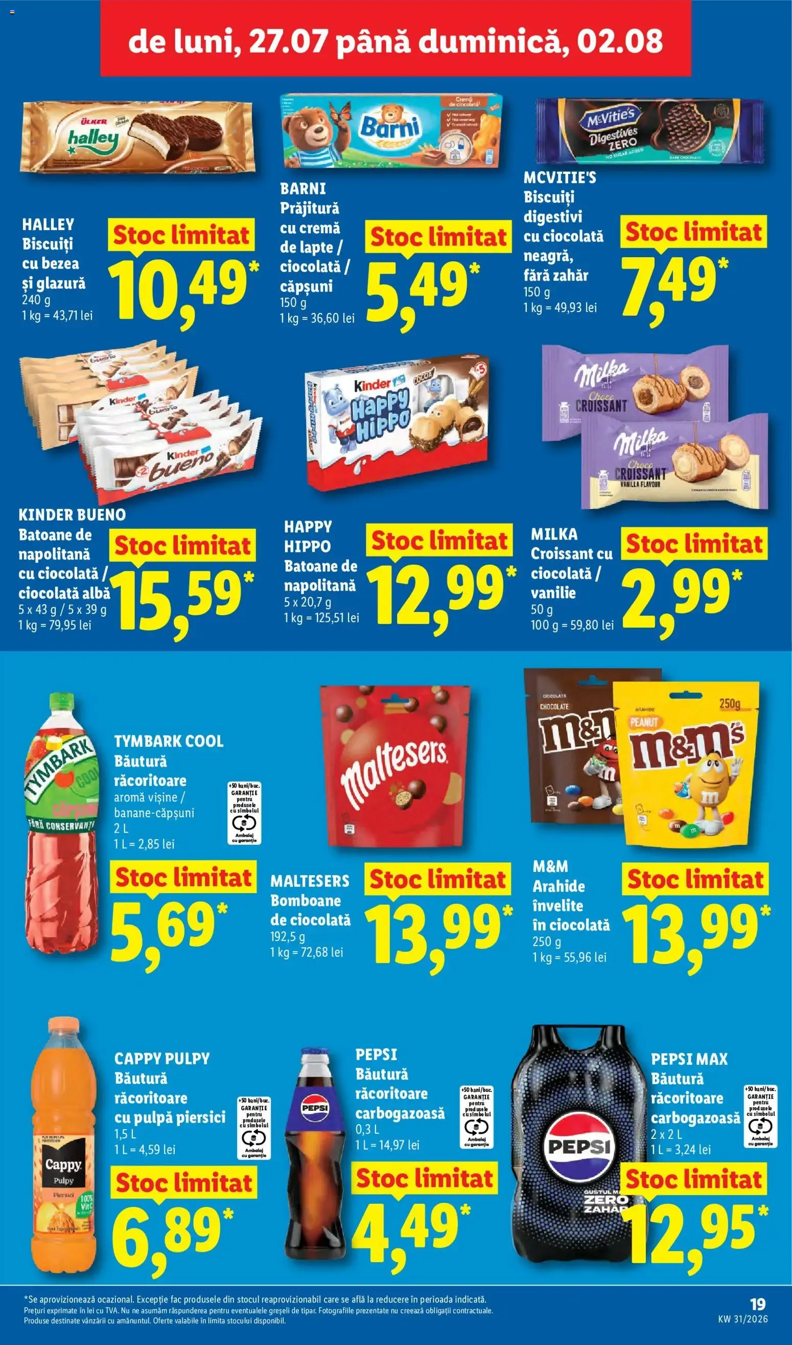 Catalog Catalog LIDL 27.07.2026 - Oferta și Revista online de la 27 iulie până la 2 august 2026 - Revista Pagina 19
