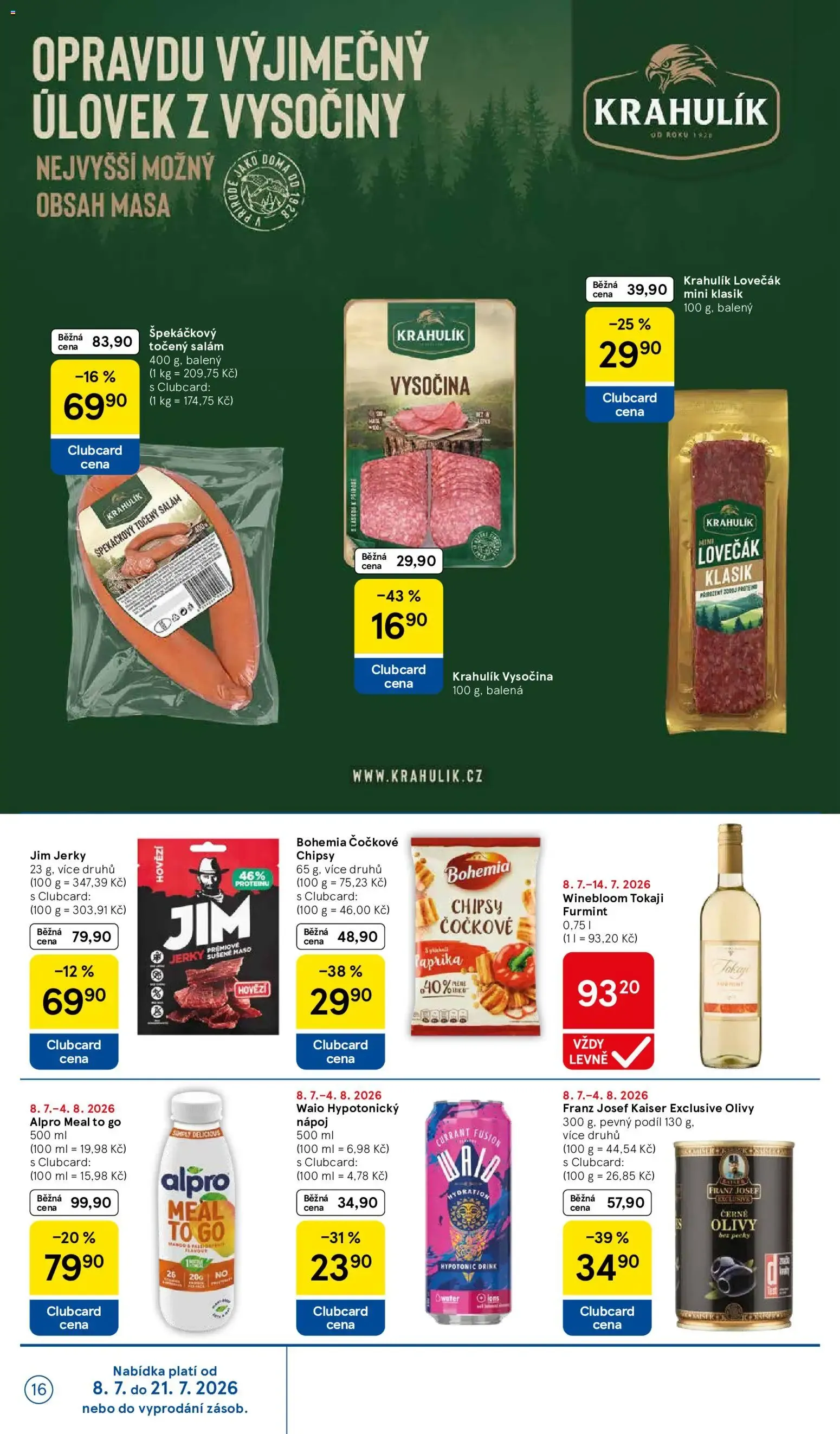 Tesco leták na tento + příští týden 08.07.2026 - 8. července 14. července 2026 - Page 16