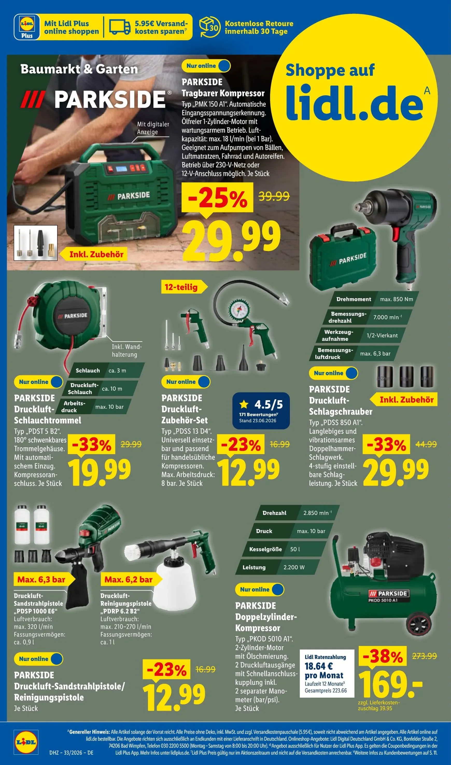 Lidl - Sparen beim Preisführer von 10. August bis 15. August 2026 - Prospekt seite 6