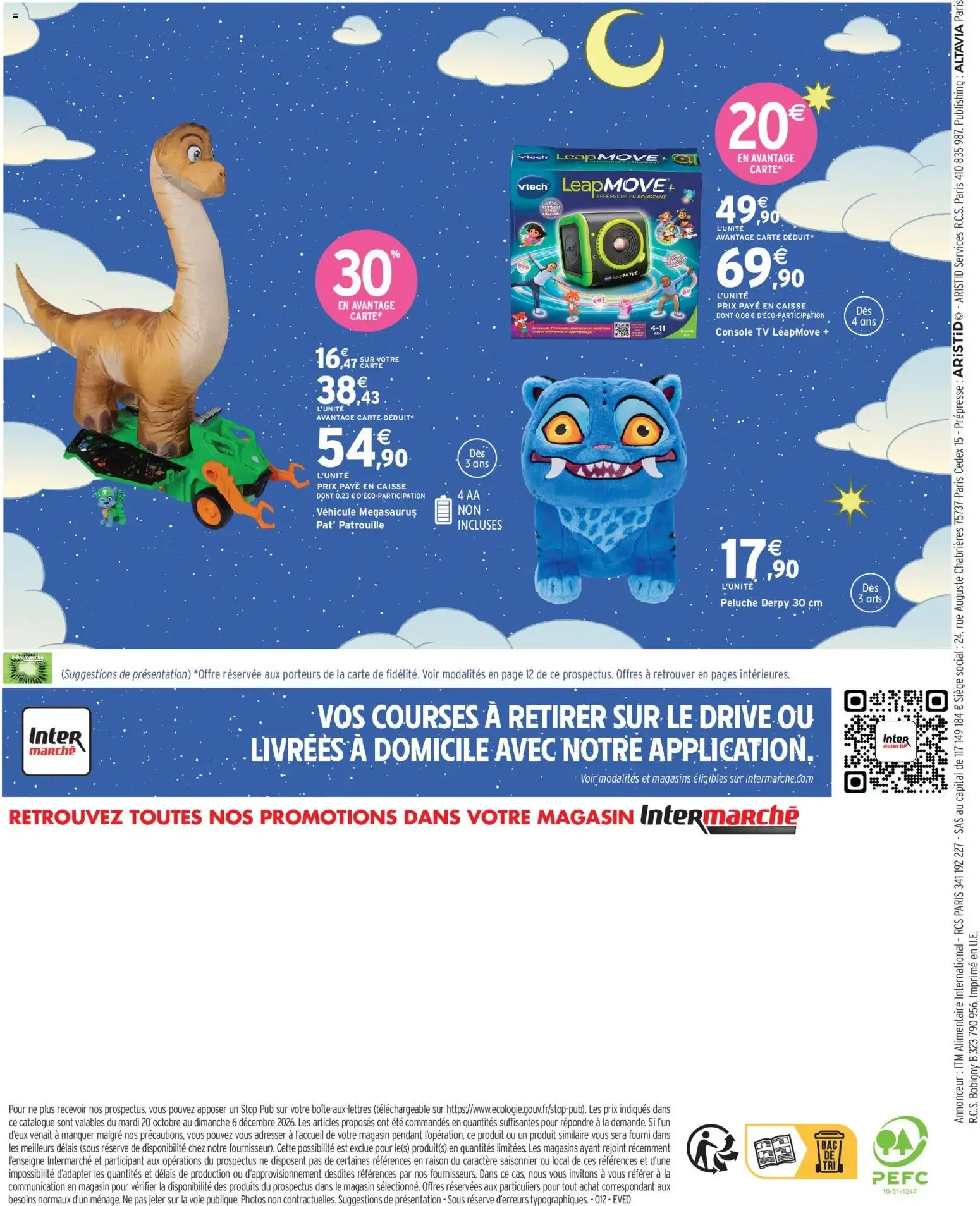 Intermarché - Découvrez les jouets de Noël à partir du 20/10/2026 - promo en ligne du 20 octobre au 6 décembre 2026 - Catalogue page 24